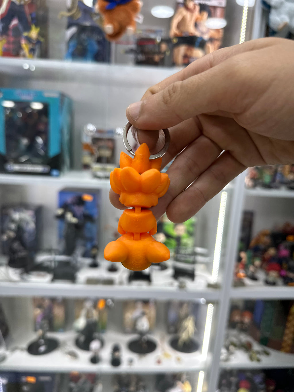 Porte-clé 3D articulée | Kyubi Naruto