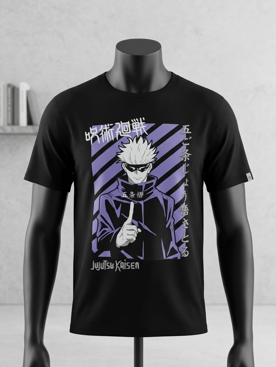 T Shirt Saturo Gojo Pre-Commande