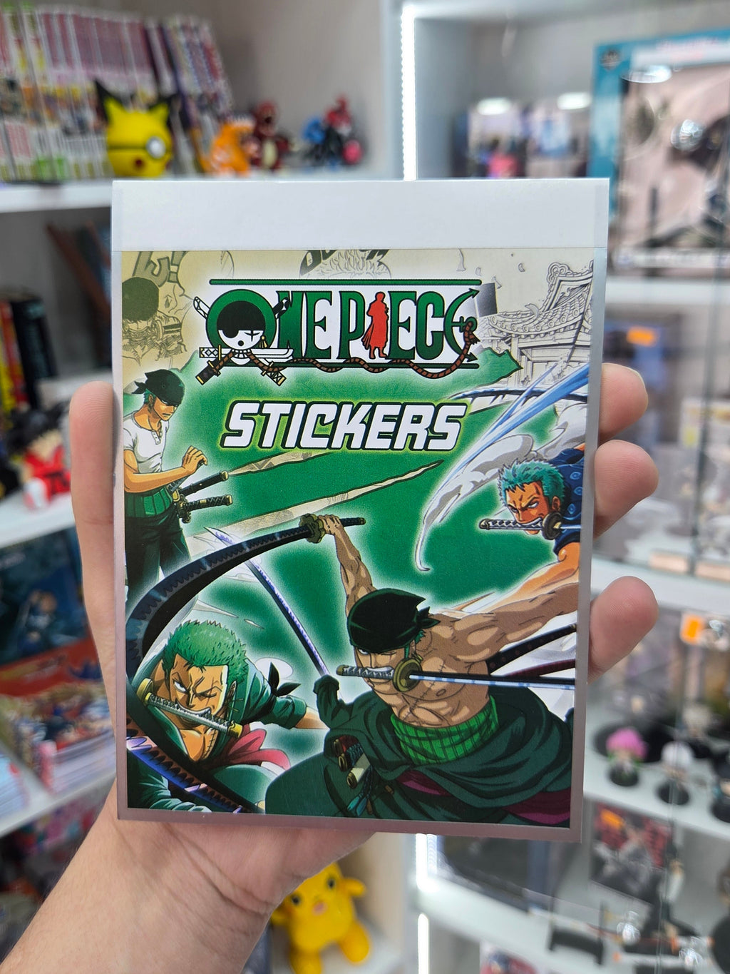 carnet sticker one piece zoro (46 piece)