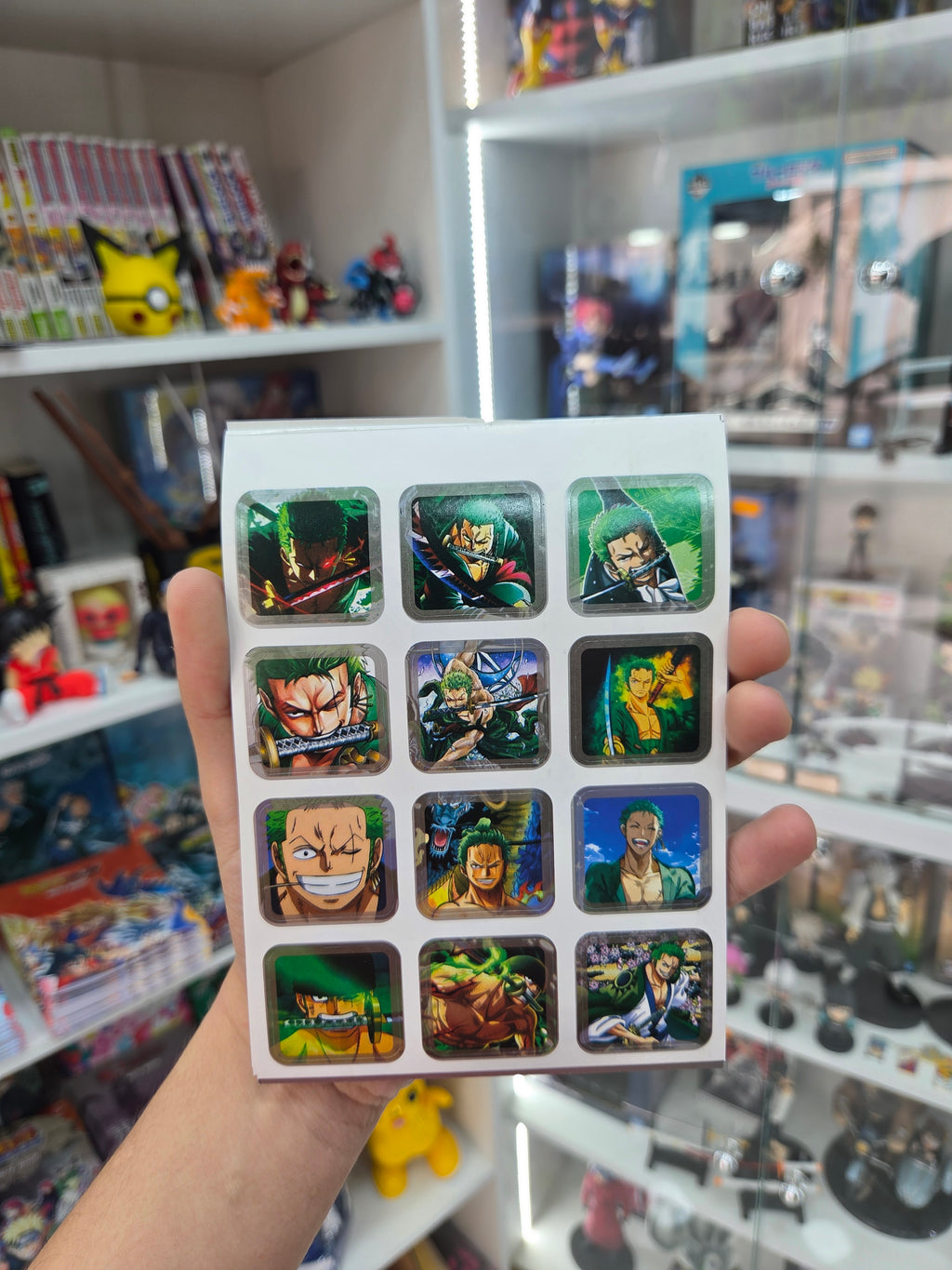 carnet sticker one piece zoro (46 piece)