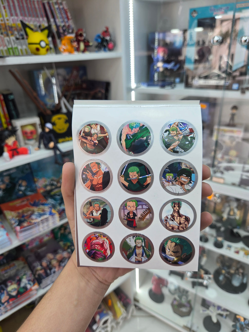 carnet sticker one piece zoro (46 piece)