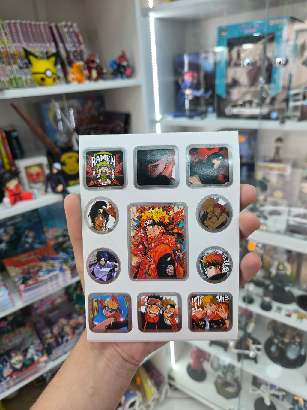 carnet stickers Naruto (46 piece)
