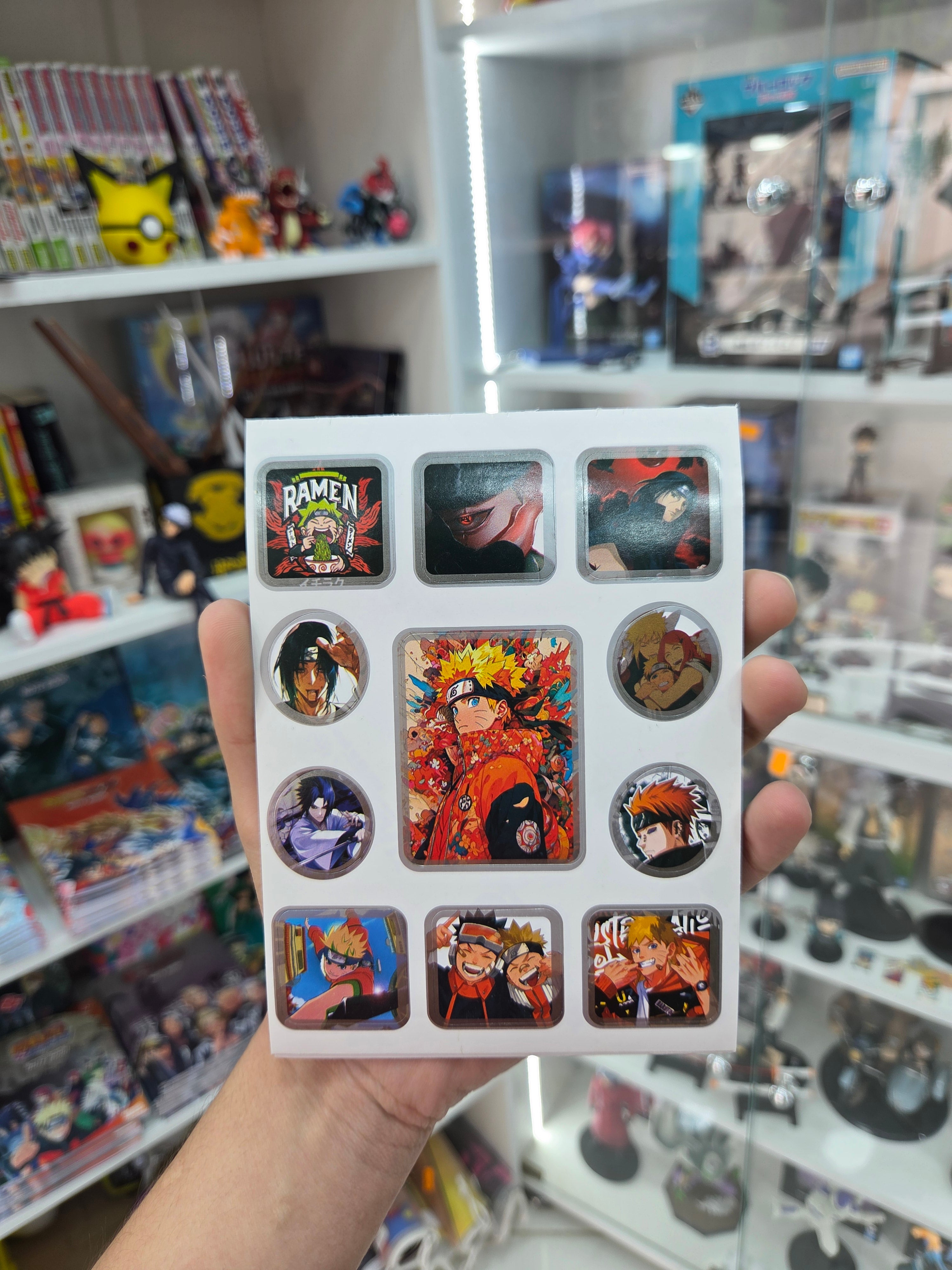 carnet stickers Naruto (46 piece)