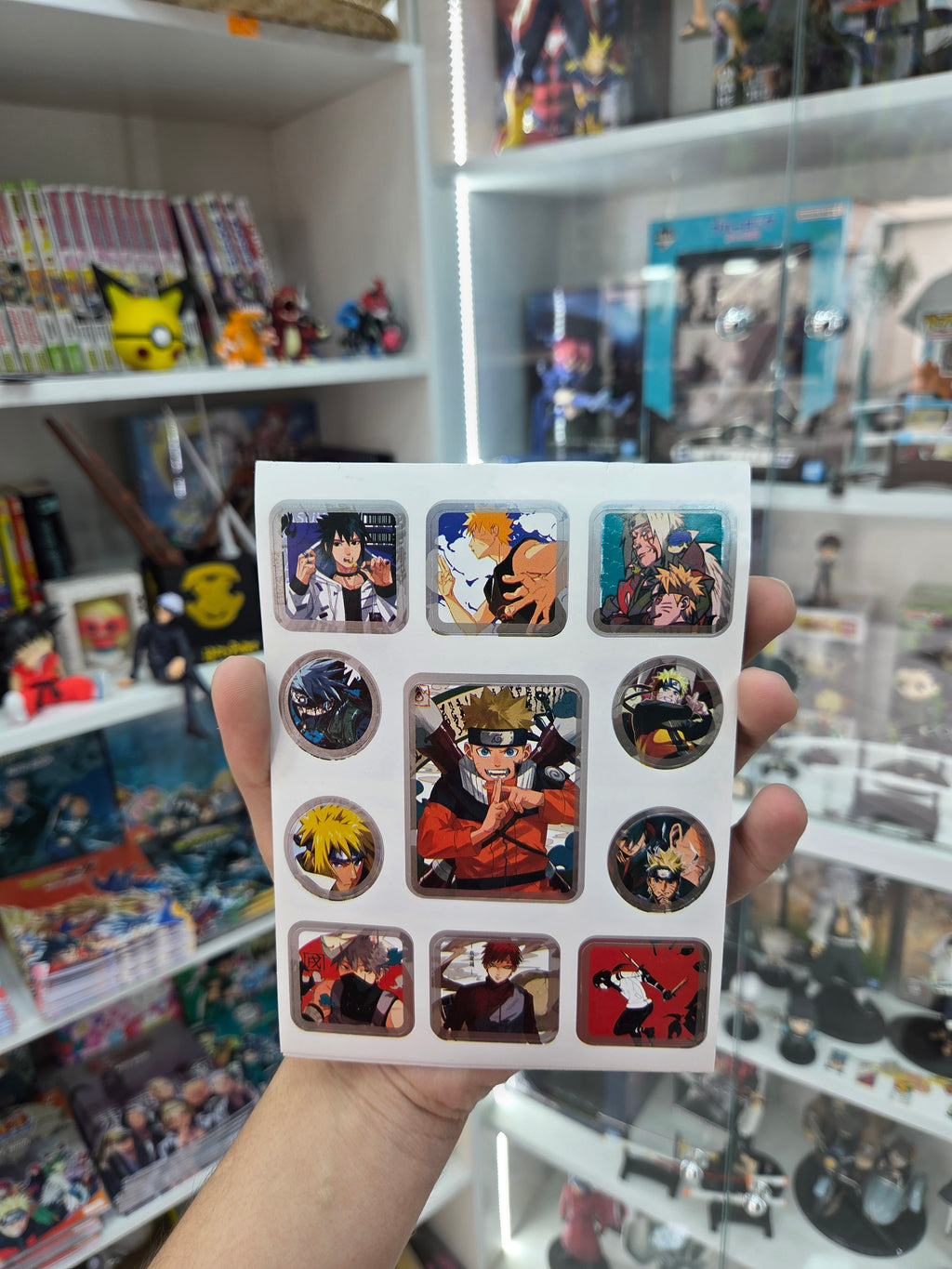 carnet stickers Naruto (46 piece)