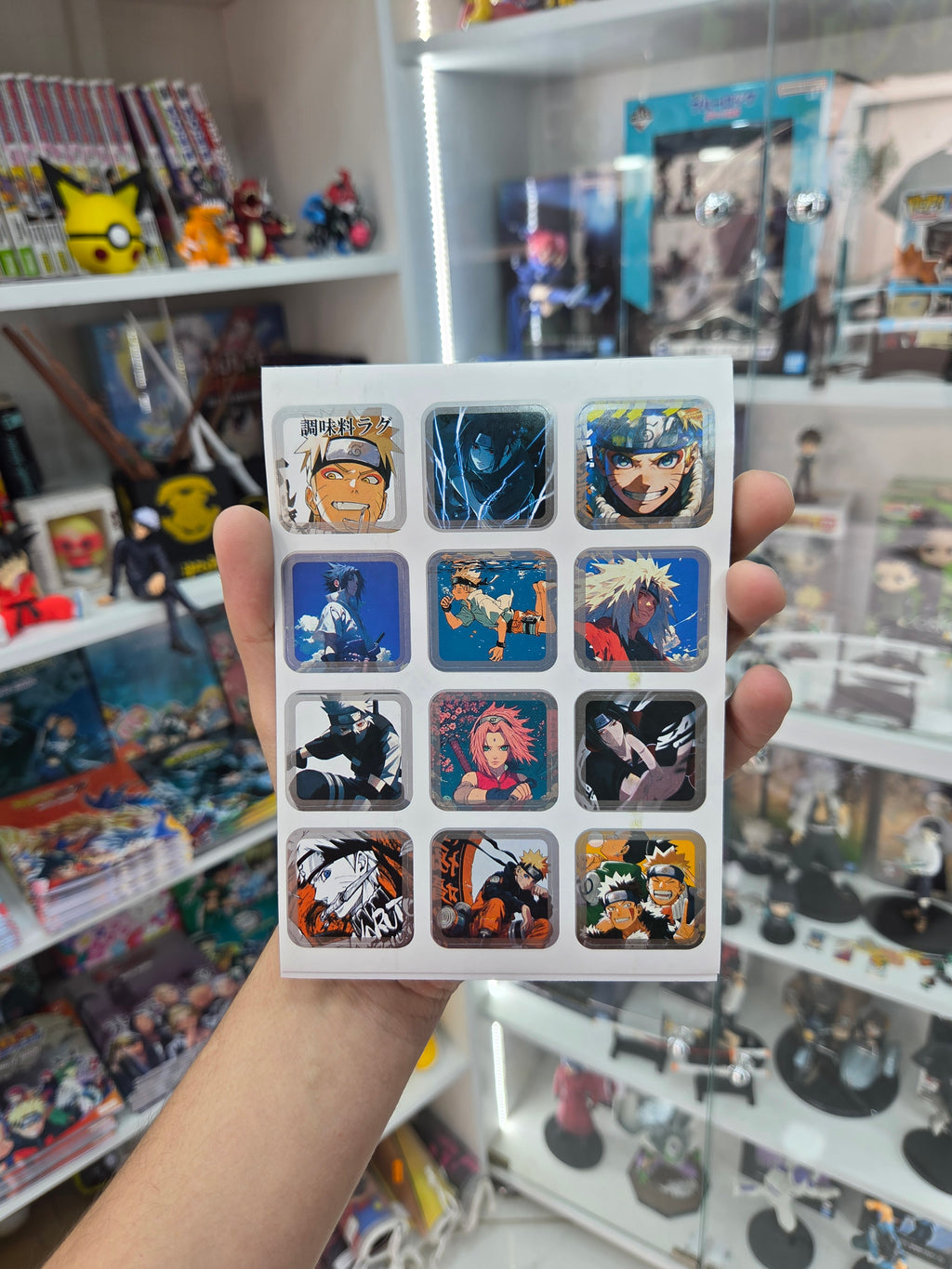 carnet stickers Naruto (46 piece)