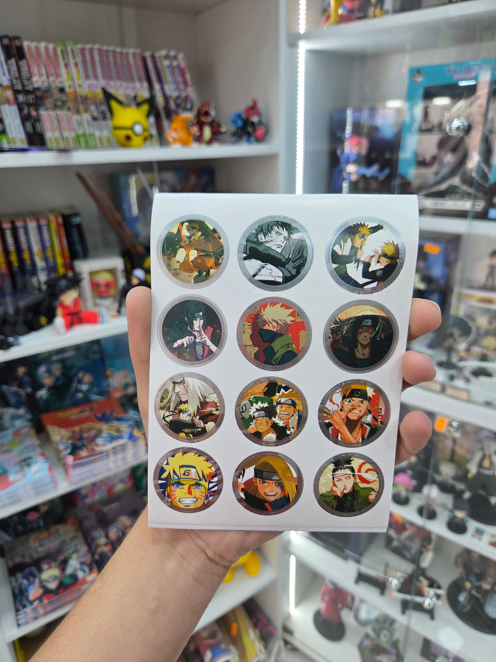 carnet stickers Naruto (46 piece)