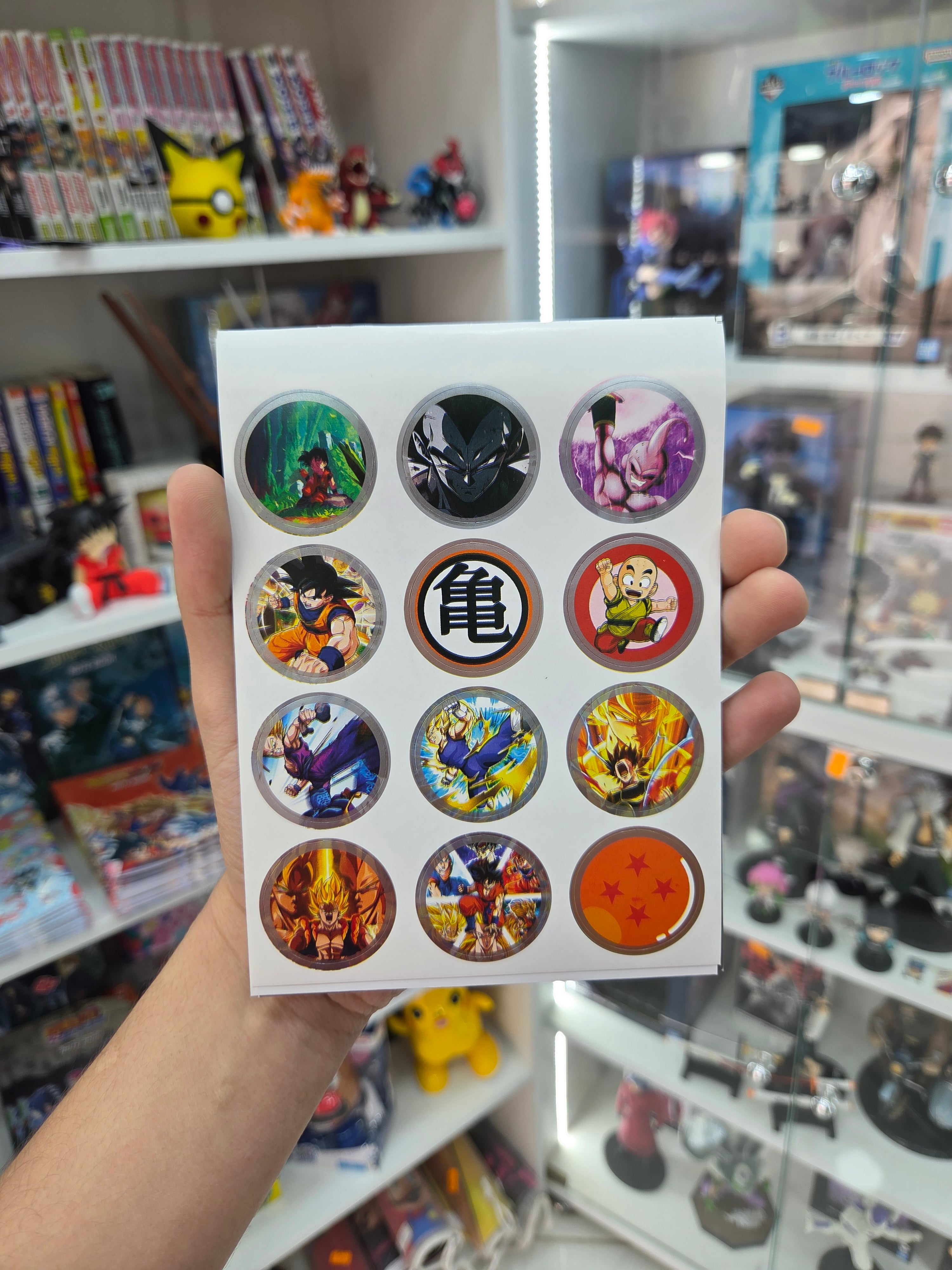 carnet stickers  Dragon Ball (46 piece)