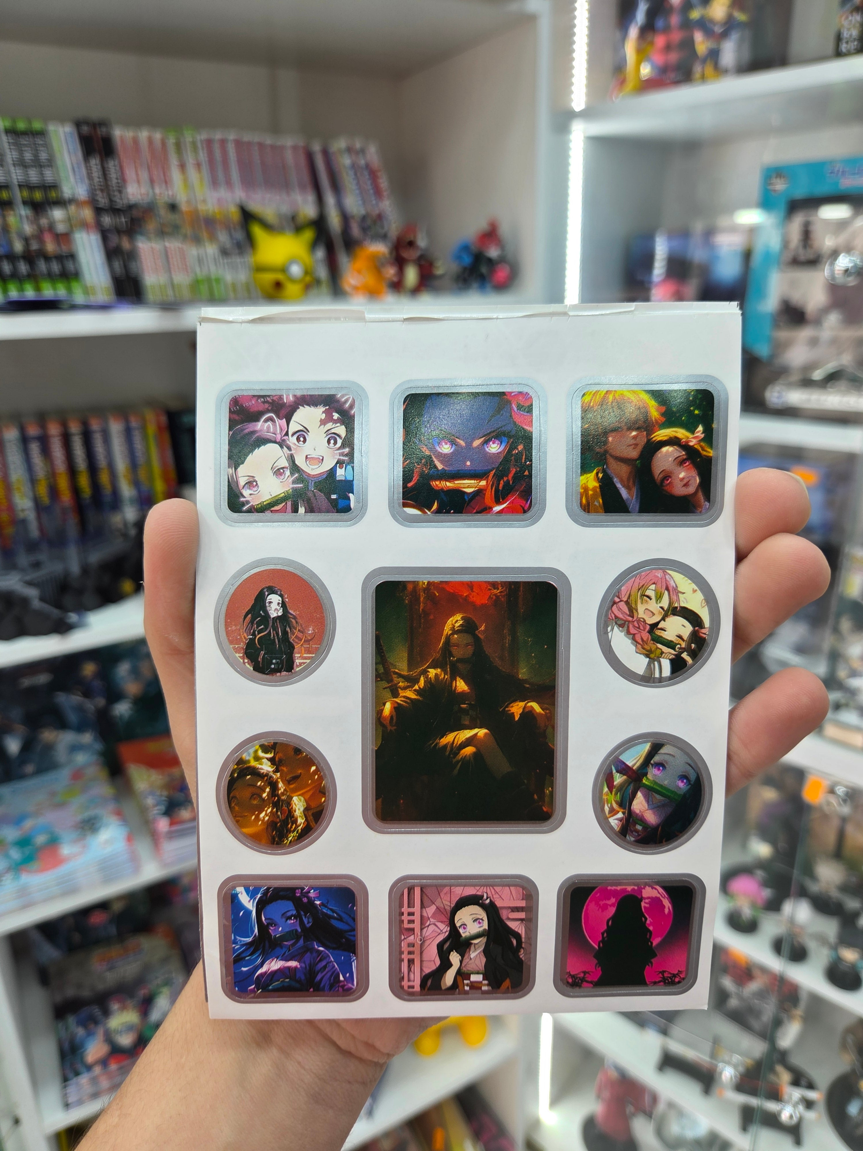 carnet stickers Demon slayer nezuko (46 piece)