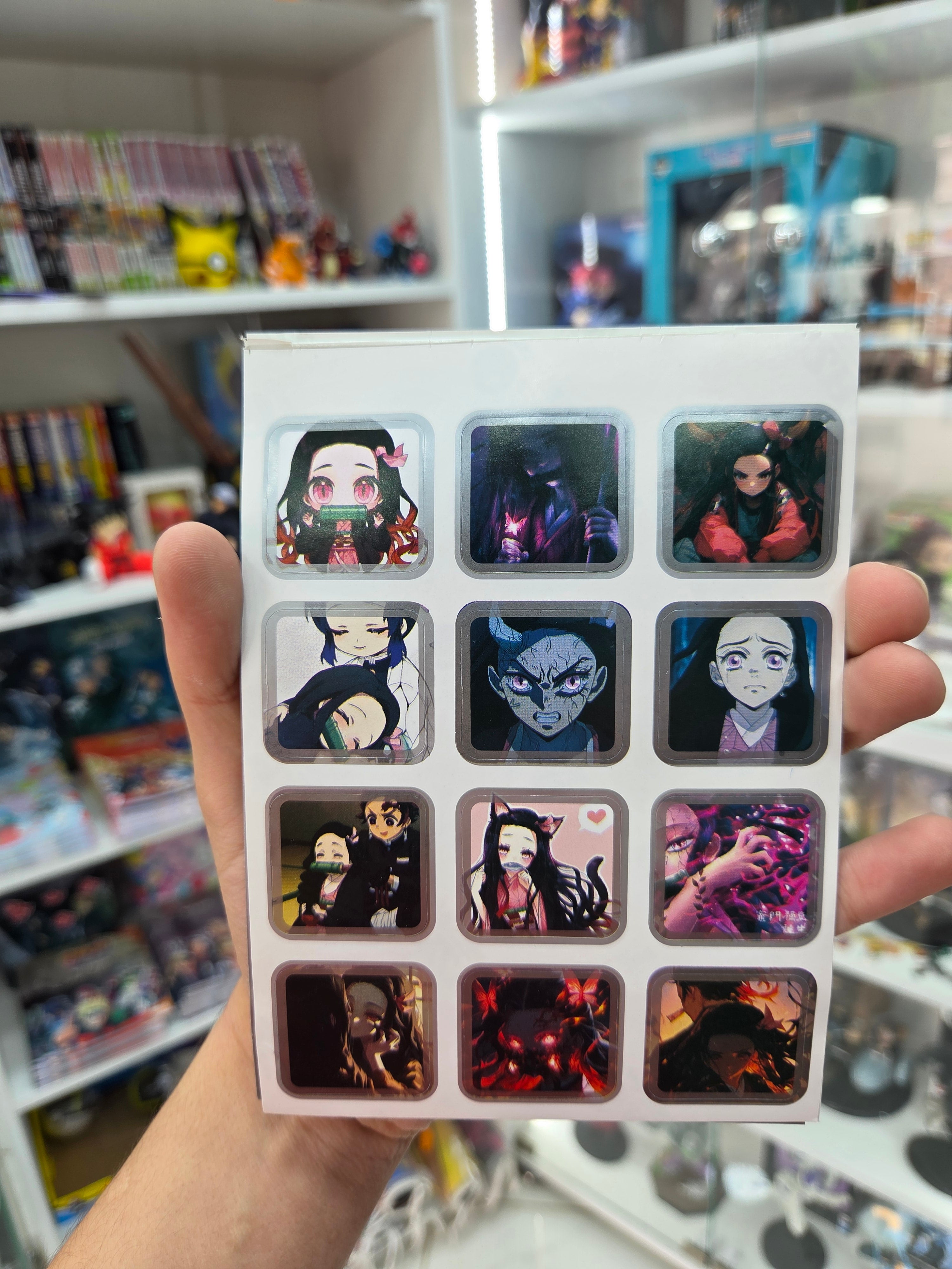 carnet stickers Demon slayer nezuko (46 piece)