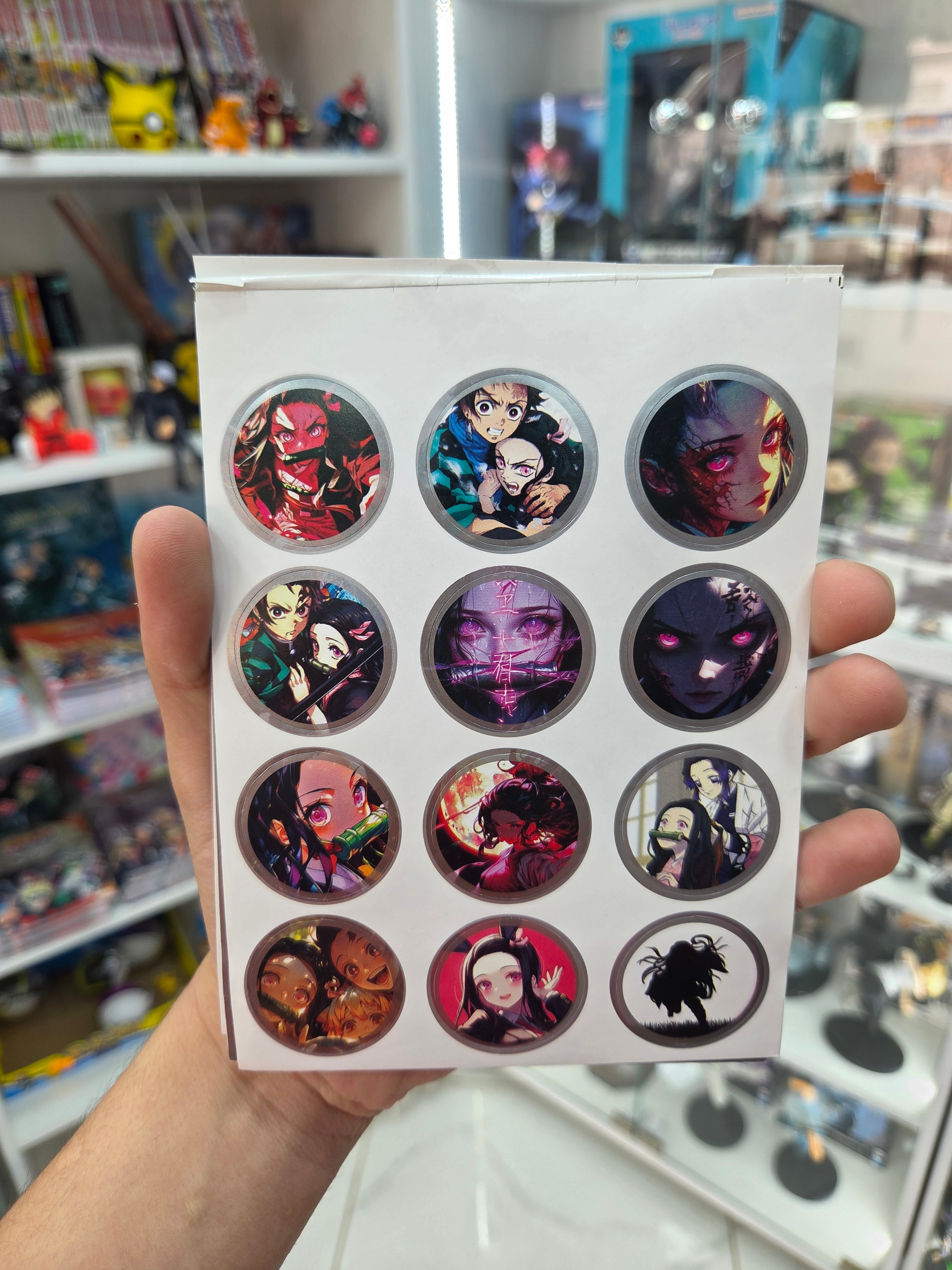 carnet stickers Demon slayer nezuko (46 piece)