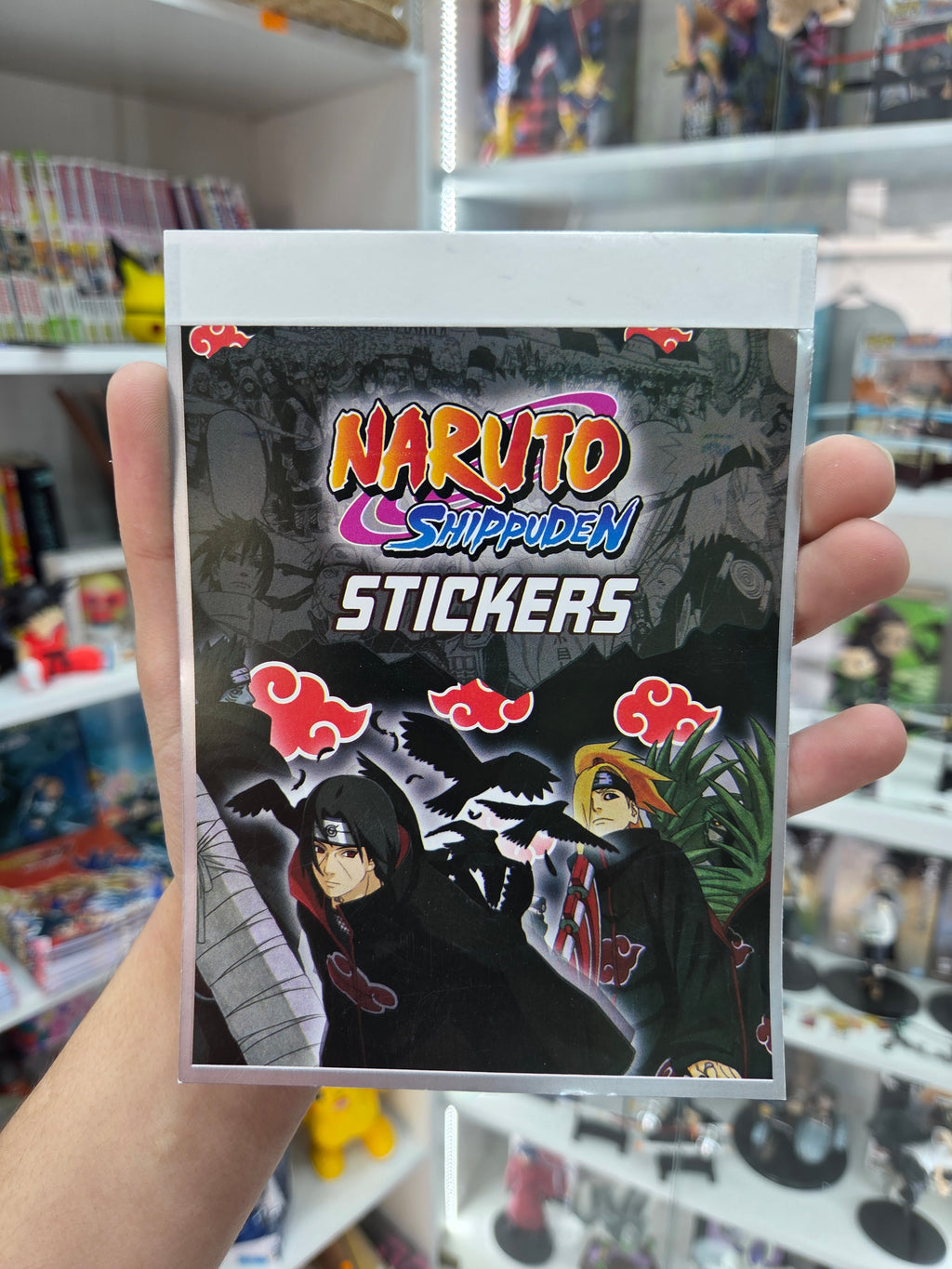 carnet stickers Naruto akatsuki (46 piece )