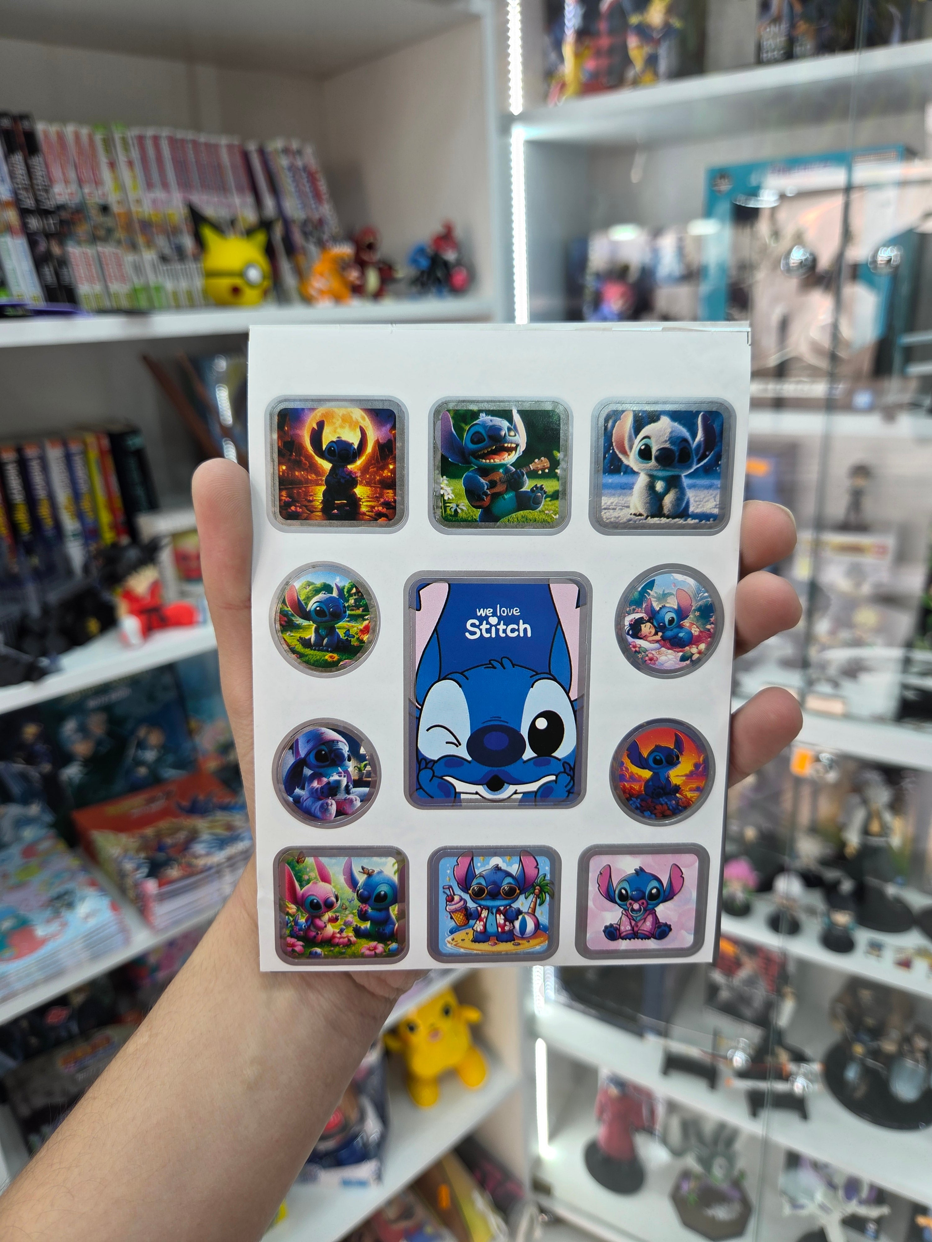 carnet stickers stitch (46 piece)
