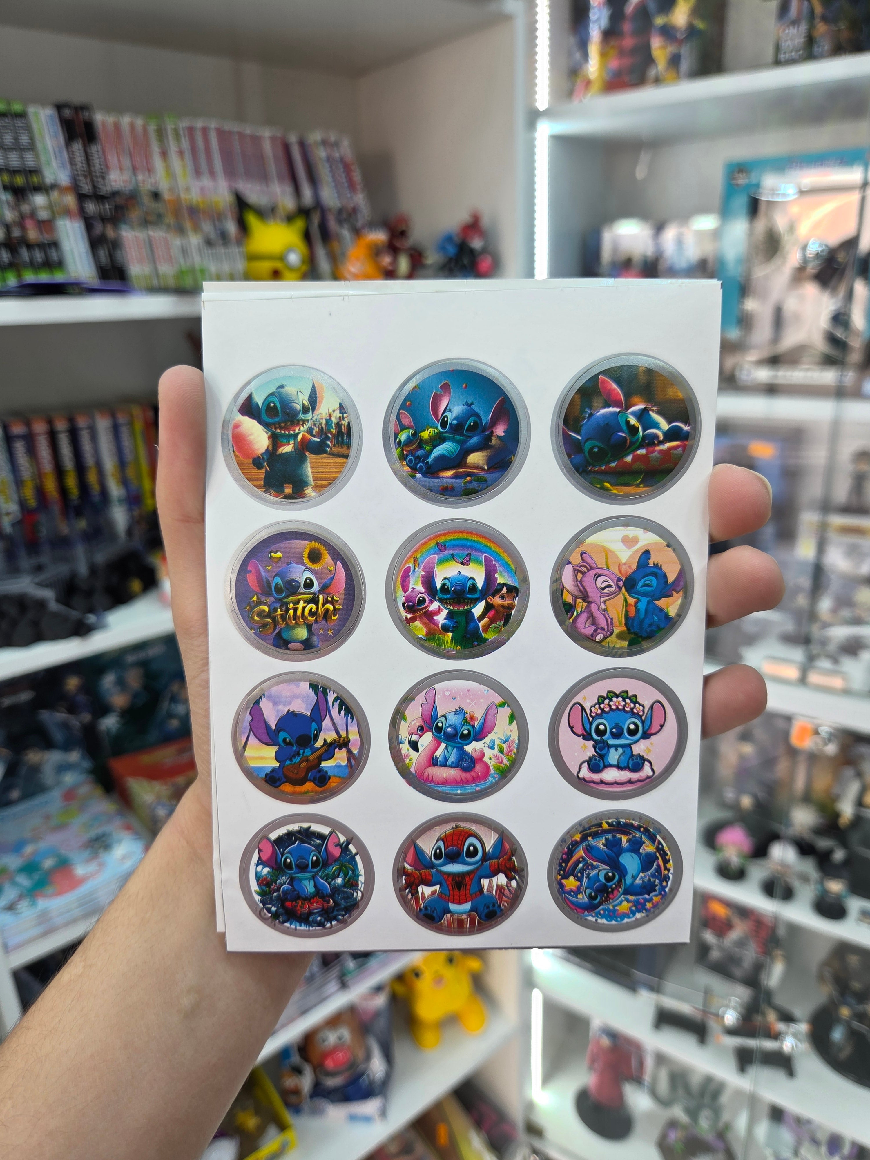 carnet stickers stitch (46 piece)