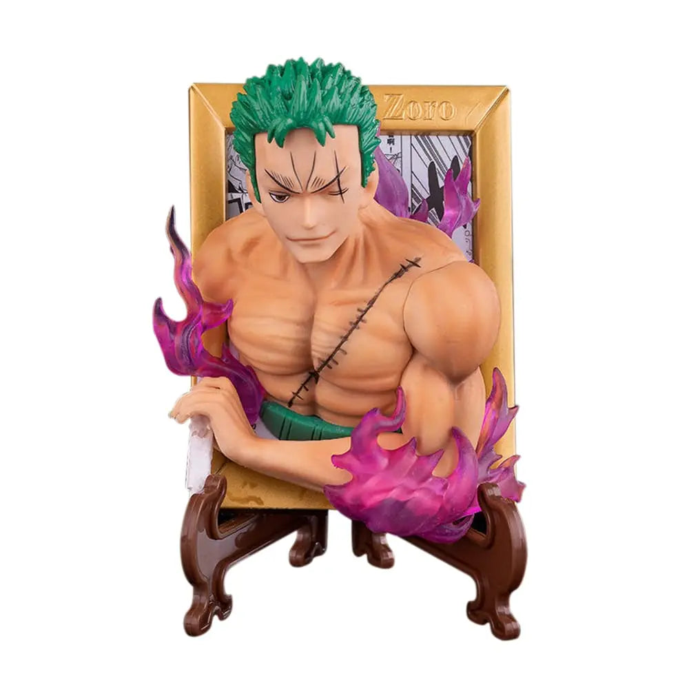Figurine Roronoa Zoro Cadre 3D