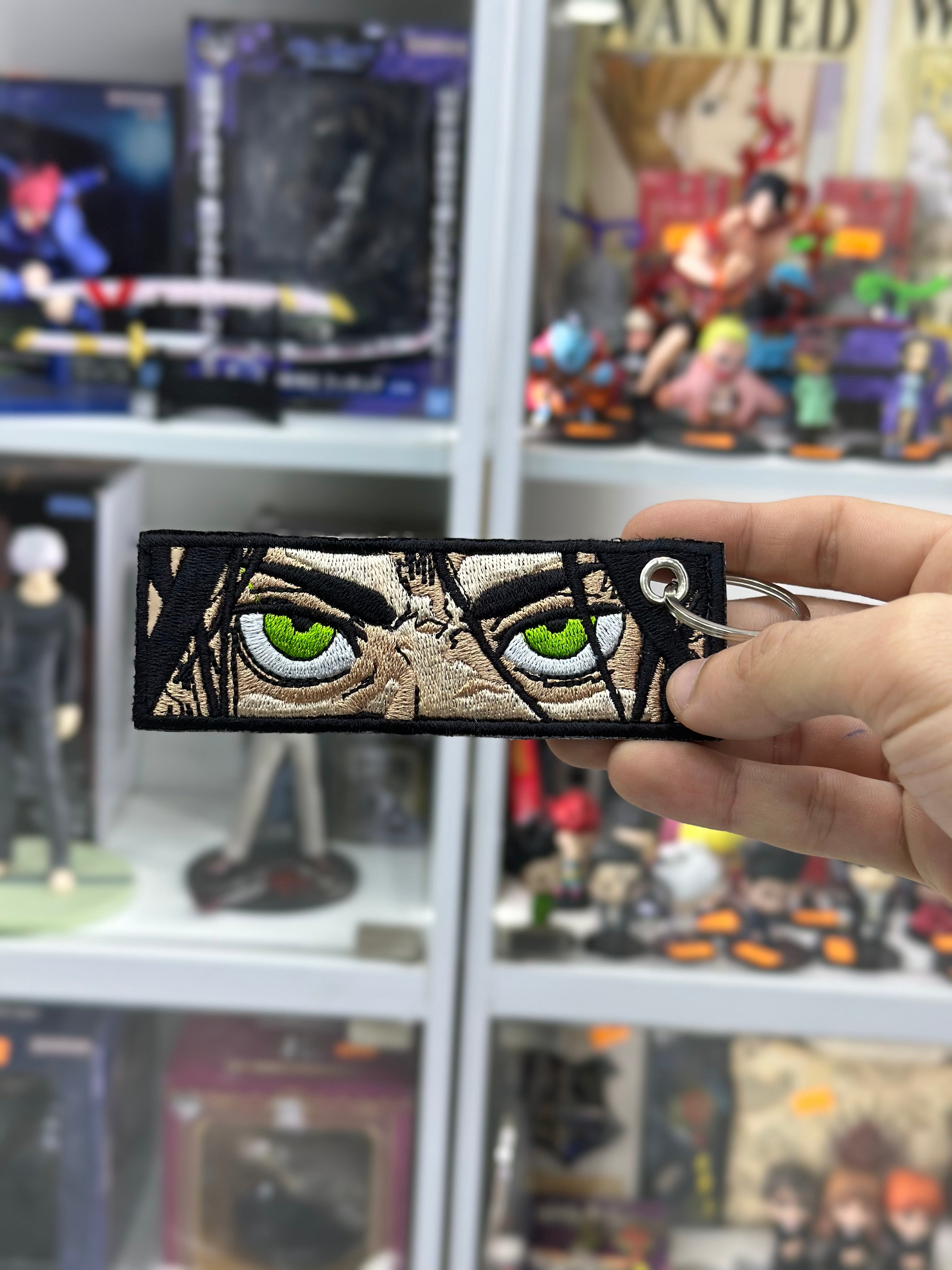 Porte-Clé Brodé | Attack On Titan (Eren)