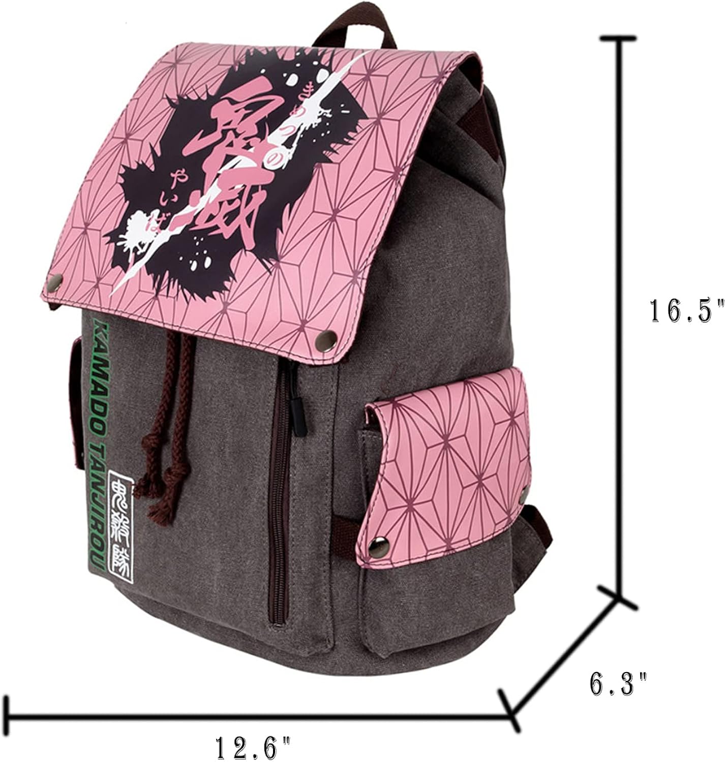 Sac à dos en toile Demon Slayer : Kimetsu no Yaiba - Modèle Kamado Nezuko