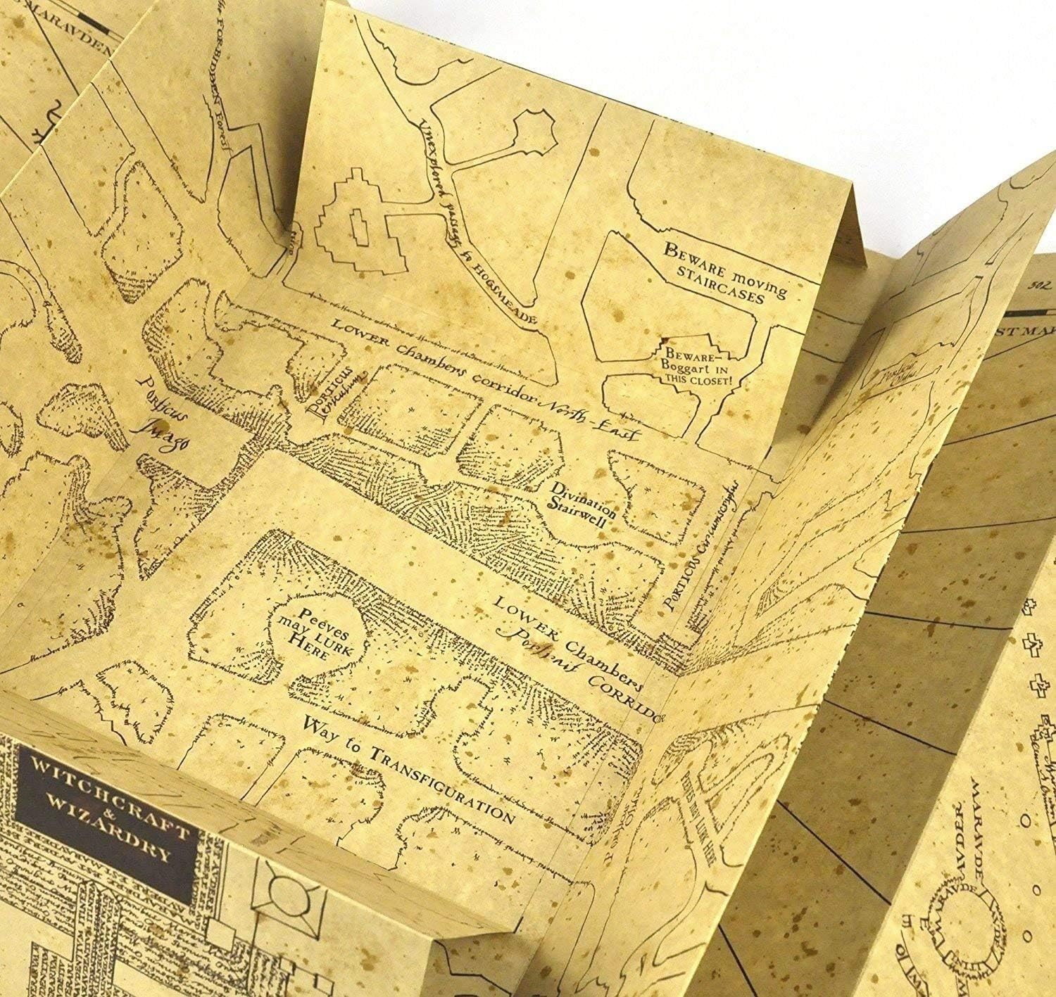 La Carte du Maraudeur avec laser