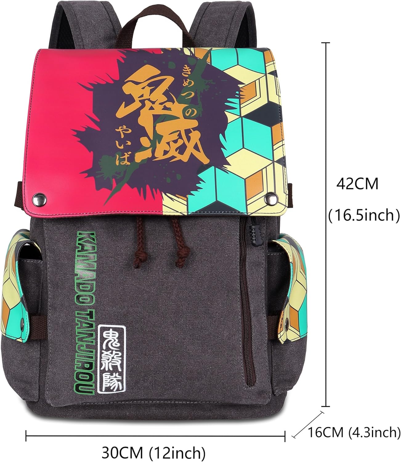 Sac à Dos Demon Slayer: Kimetsu no Yaiba – Style Giyu Tomioka