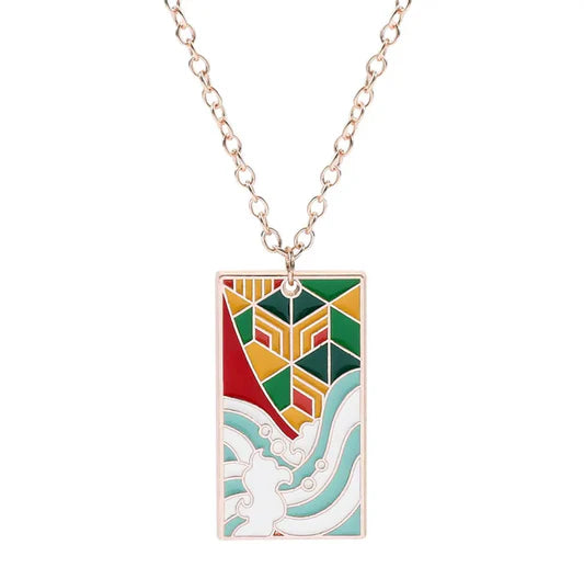 Collier Hanafuda giyu | Demon Slayer