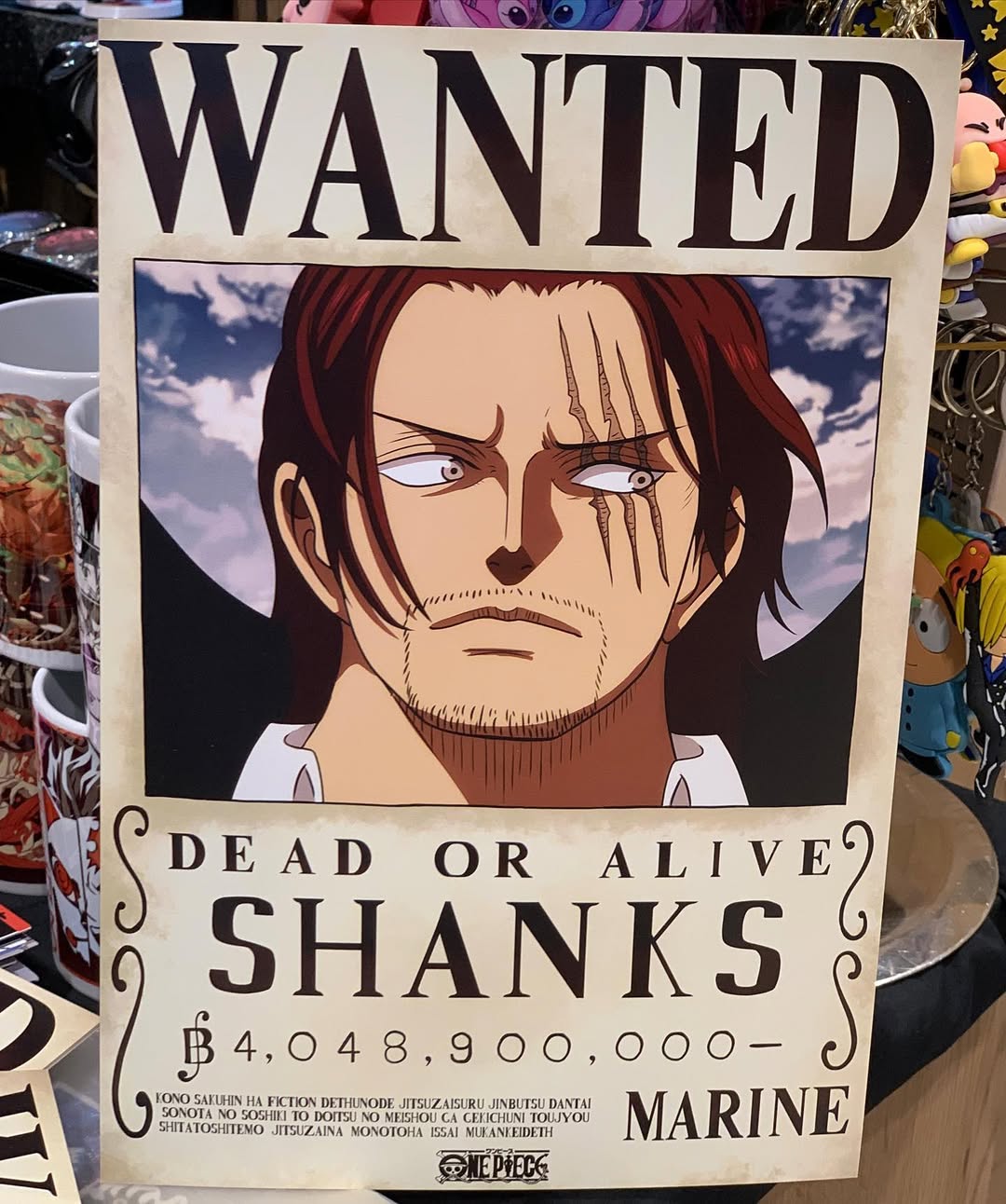 Poster One Piece | Shanks A4