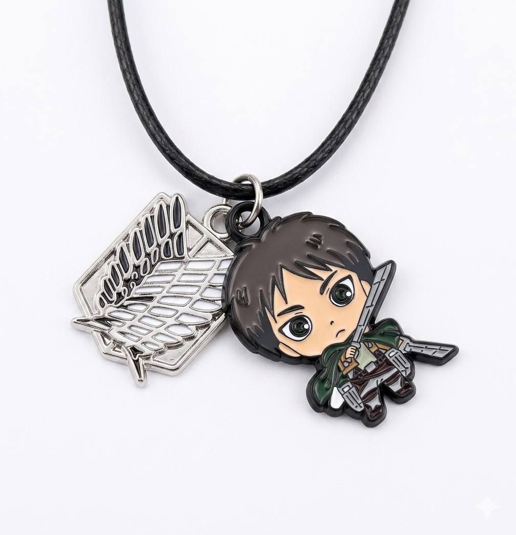 Collier Double Pendentifs | Attack On Titan