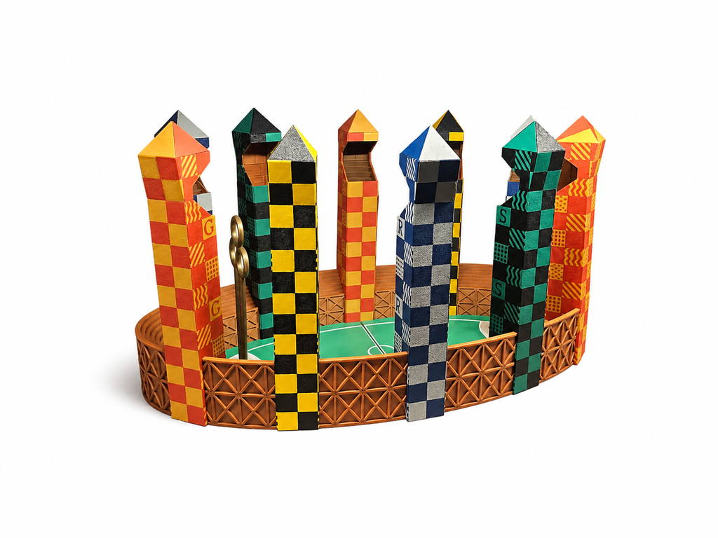 Terrain de Quidditch de Poudlard en 3D