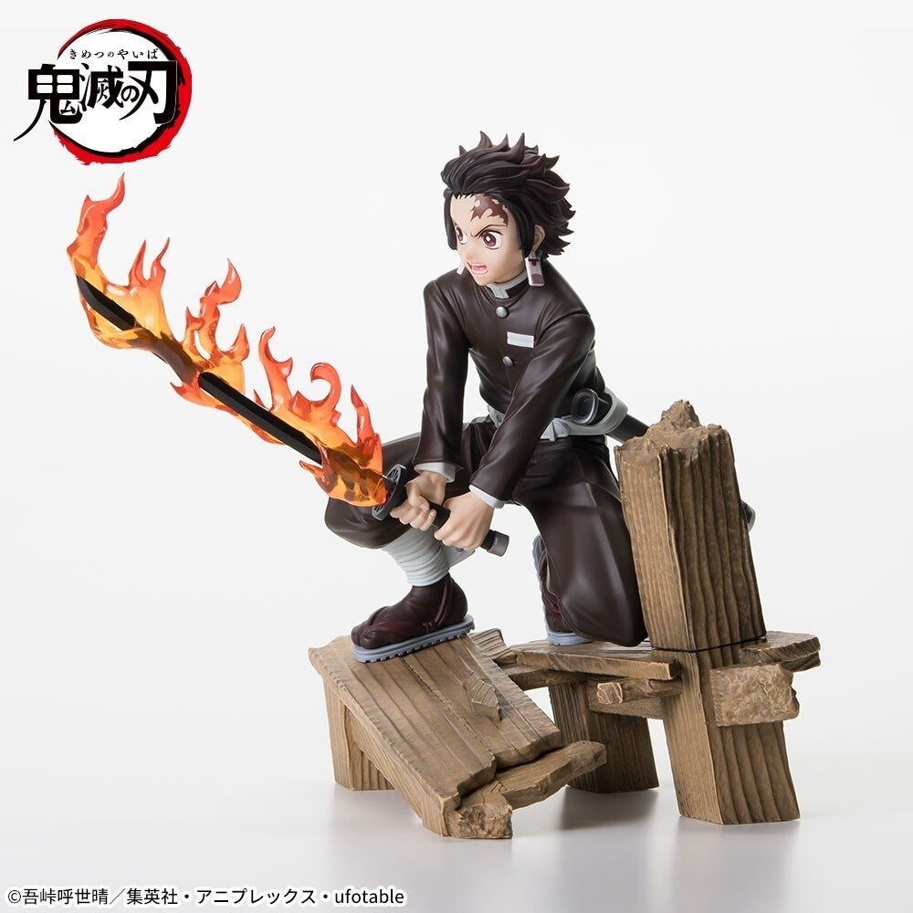 Figurine Tanjiro Kamado – Xross Link (Swordsmith Village Arc) par SEGA ( Boite Abîmé )