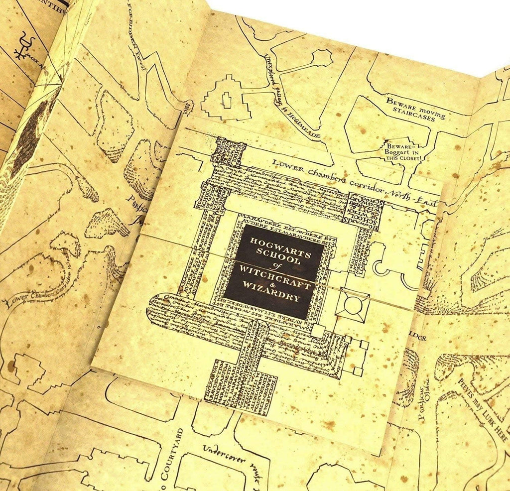 La Carte du Maraudeur avec laser