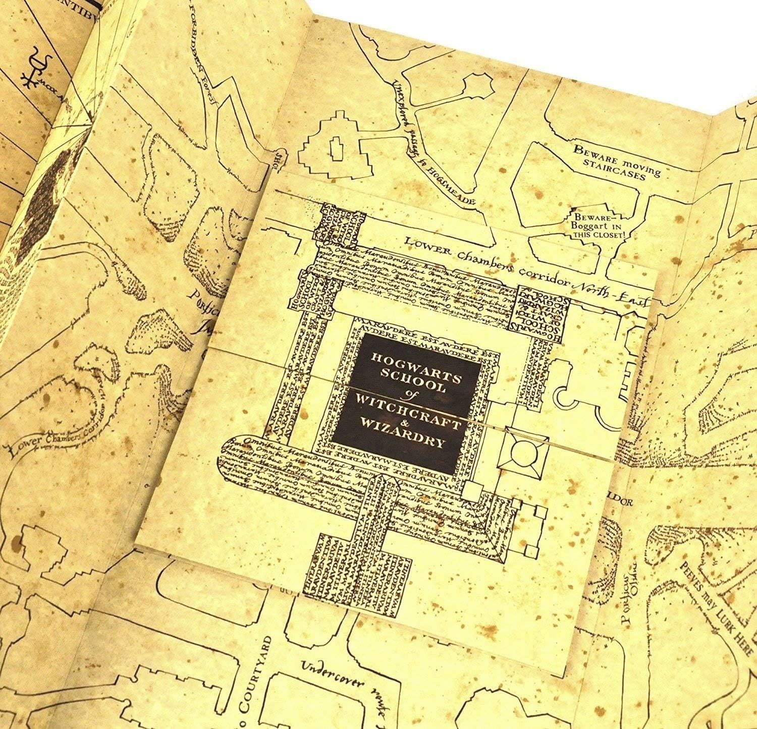 La Carte du Maraudeur avec laser