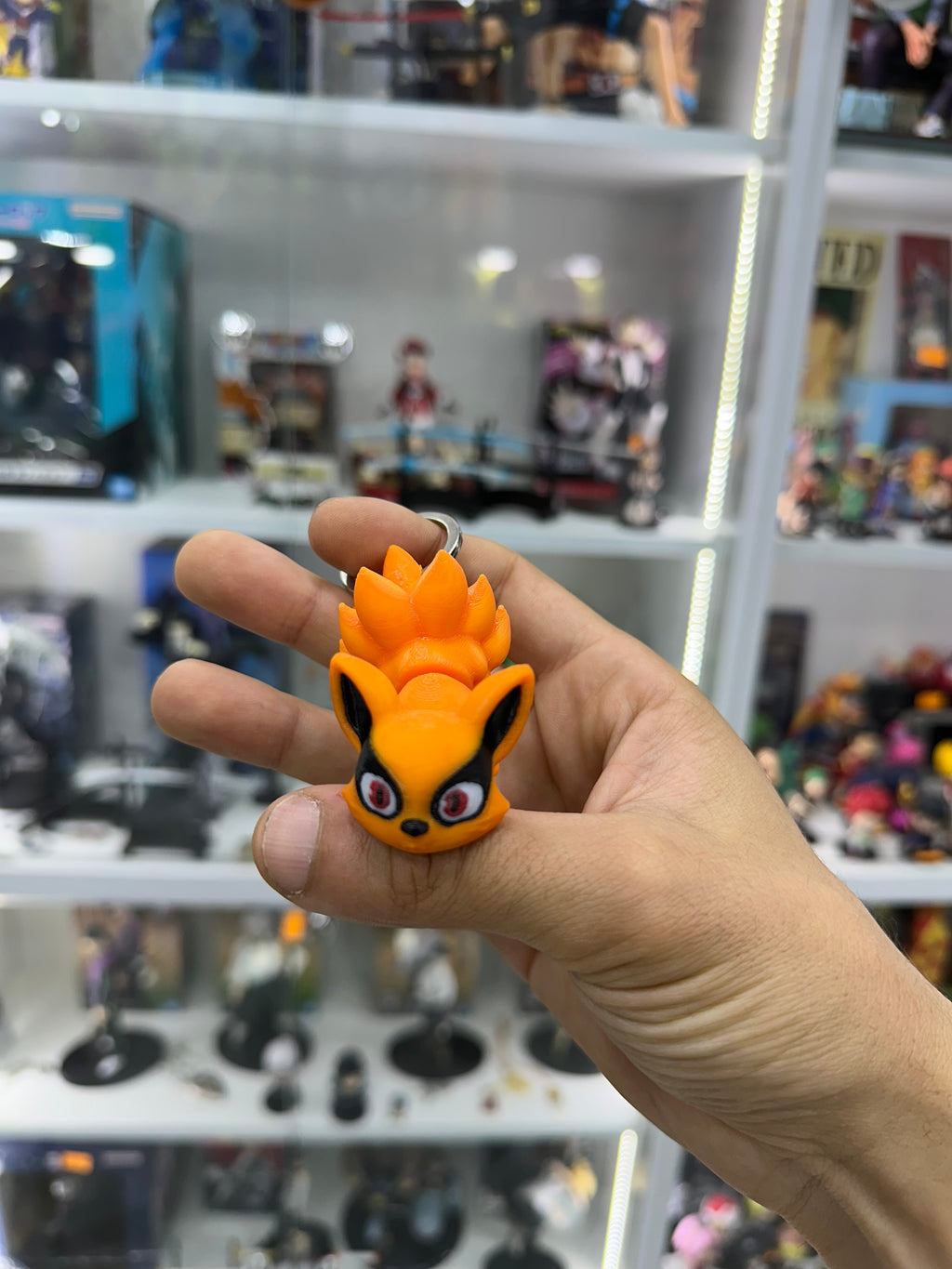 Porte-clé 3D articulée | Kyubi Naruto