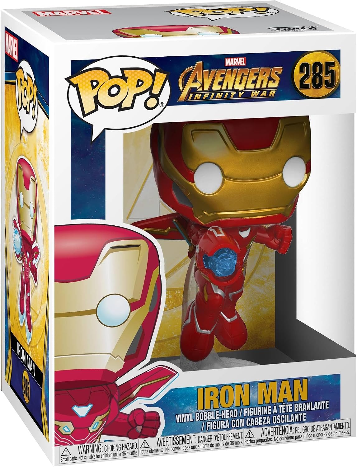 Funko Pop! Vinyl: Marvel - Iron Man #285 W/ Protector