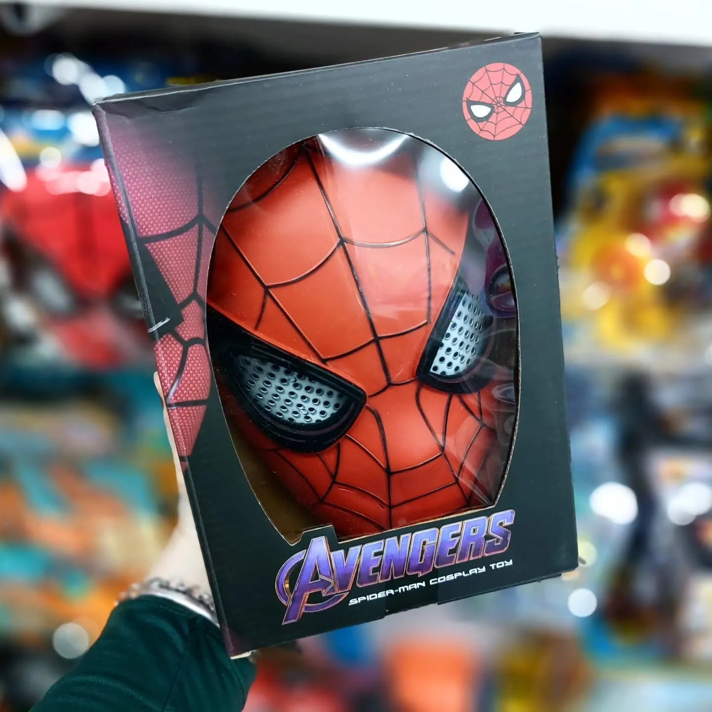 Masque Cosplay Spider-Man Interactif (Yeux mobiles)