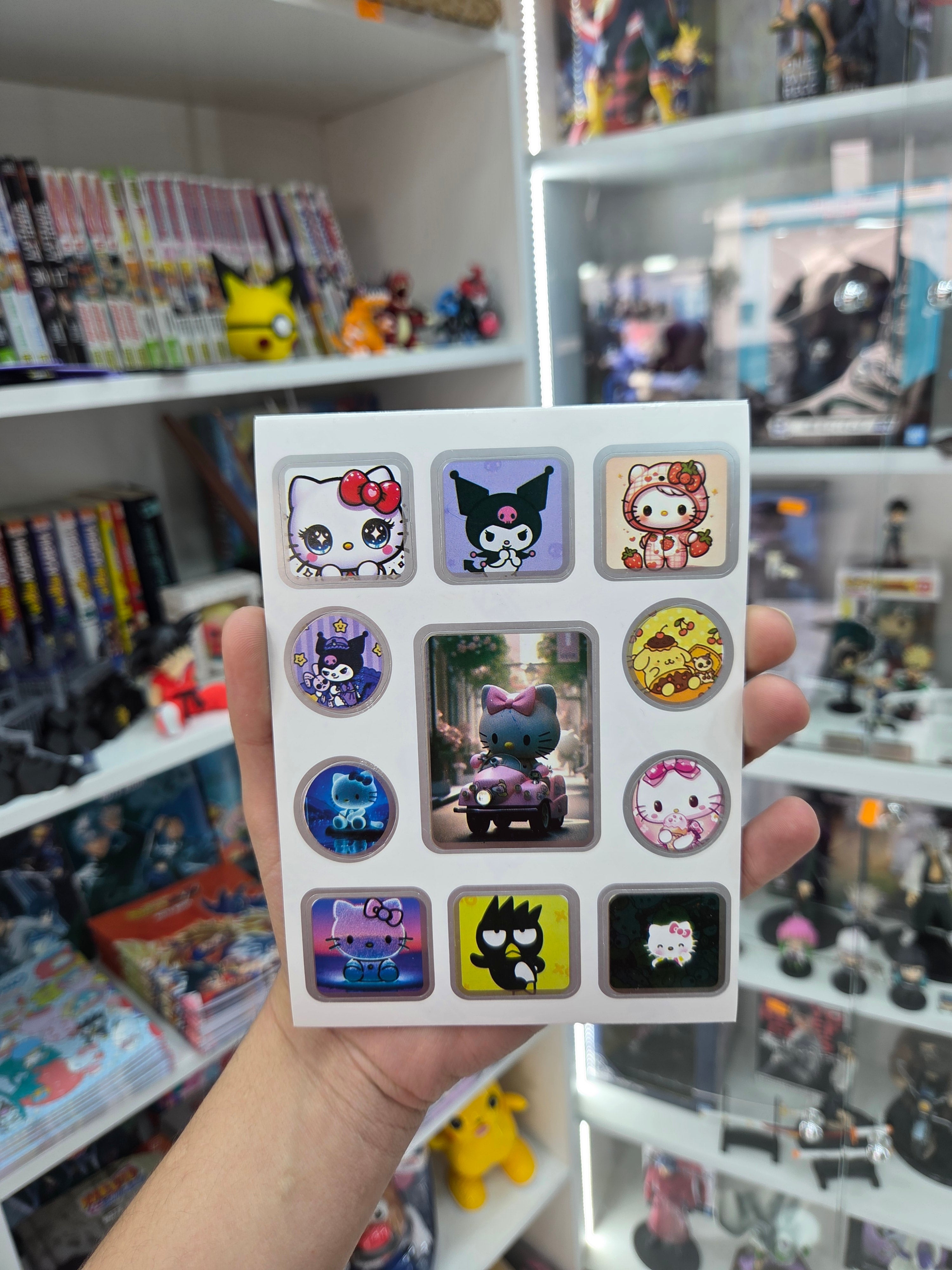 carnets stickers Hello kitty