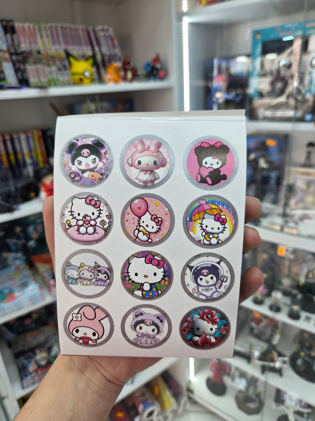 carnets stickers Hello kitty