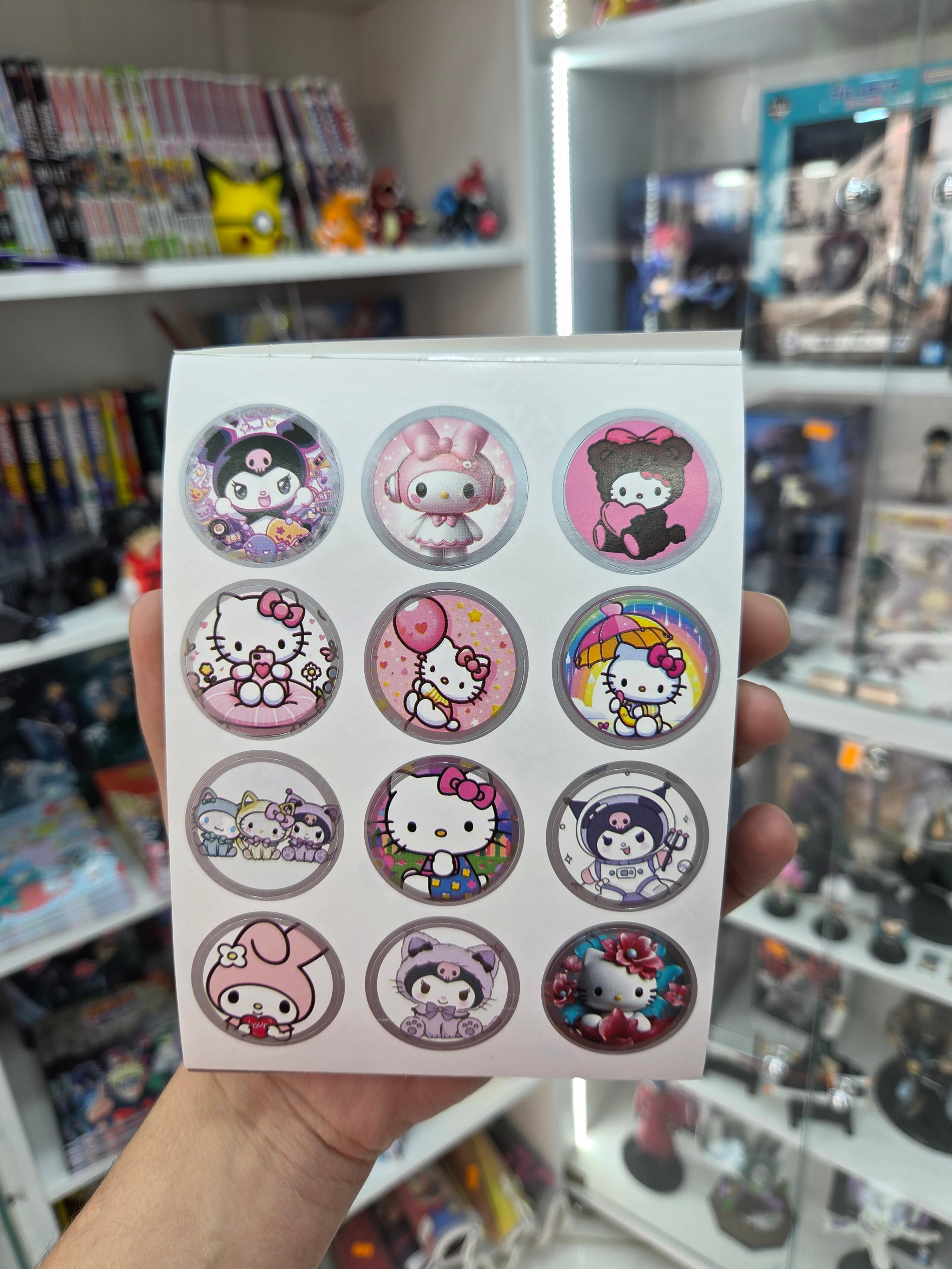 carnets stickers Hello kitty