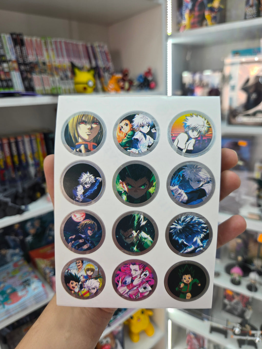 carnet stickers HunterXHunter (46 pieces)