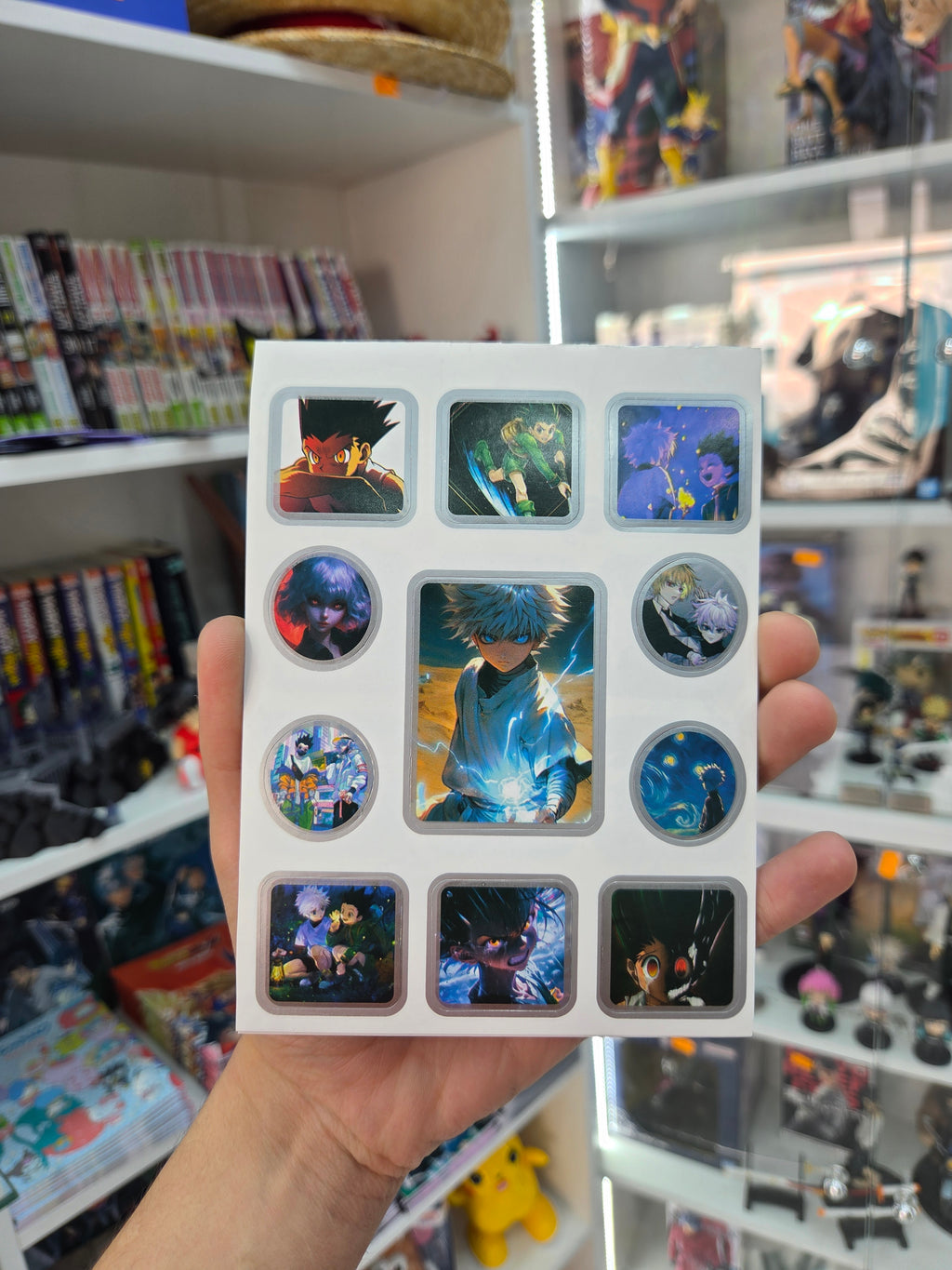 carnet stickers HunterXHunter (46 pieces)
