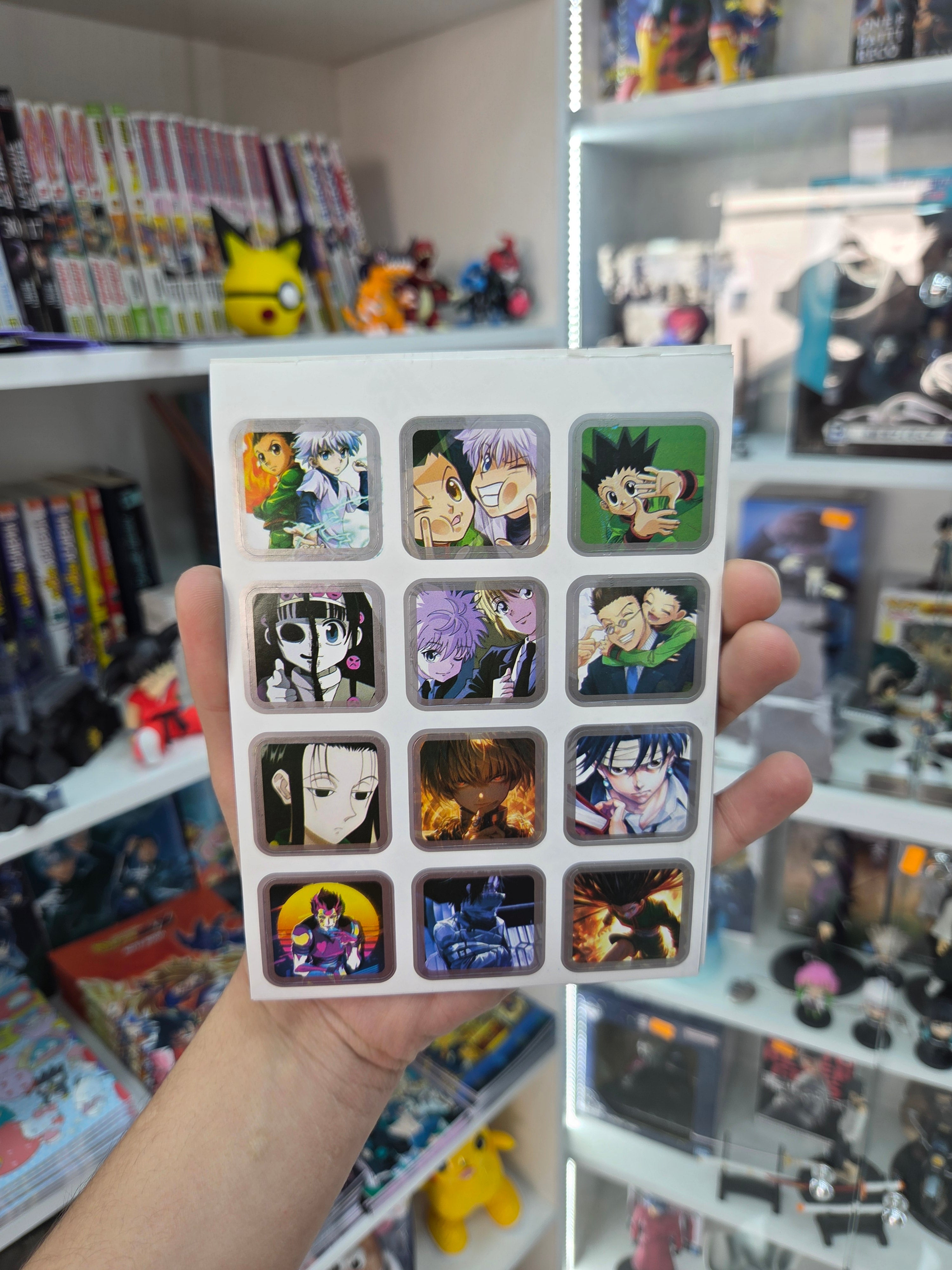 carnet stickers HunterXHunter (46 pieces)