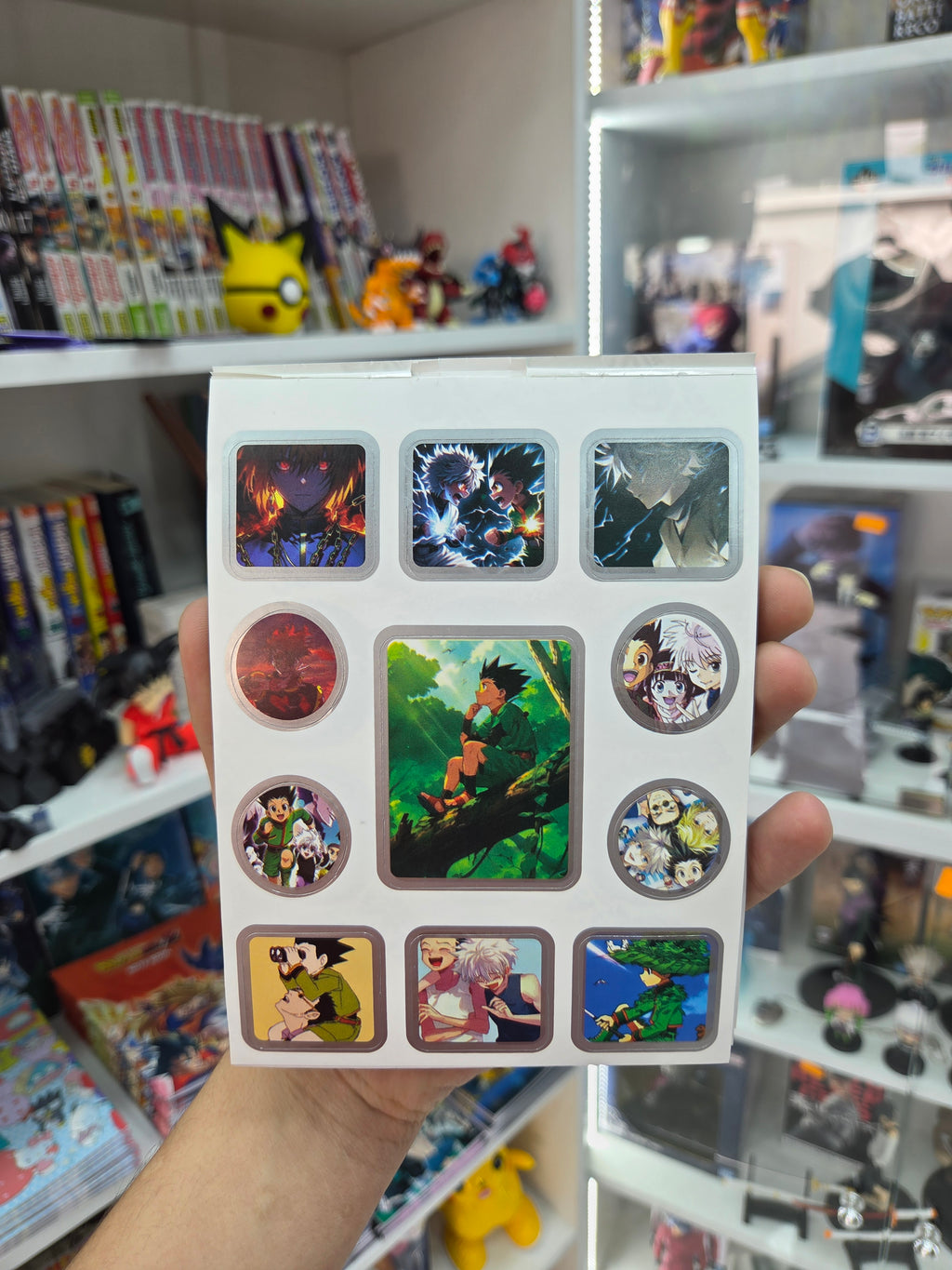carnet stickers HunterXHunter (46 pieces)