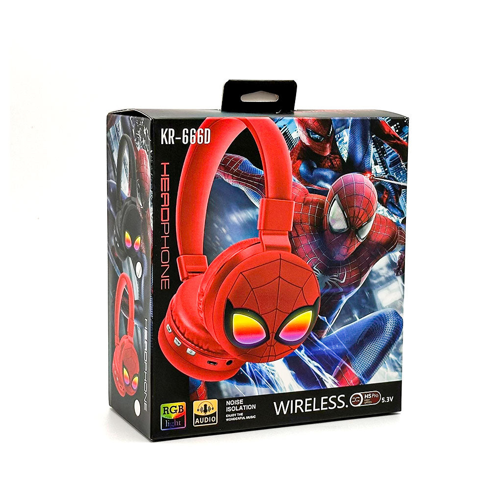 Casque Spider-Man KR-666D Sans Fil