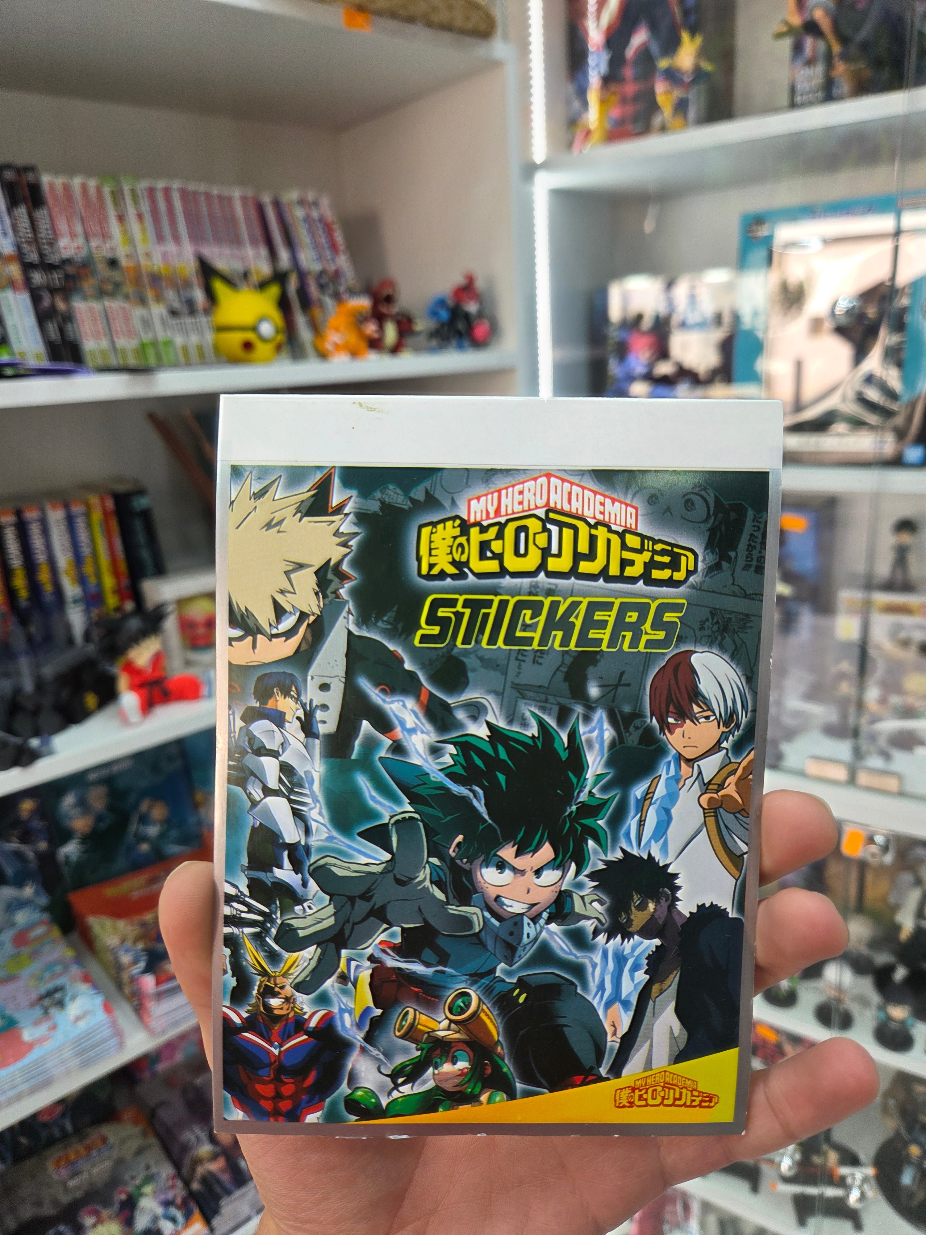 carnet stickers my hero academia (46 pieces)