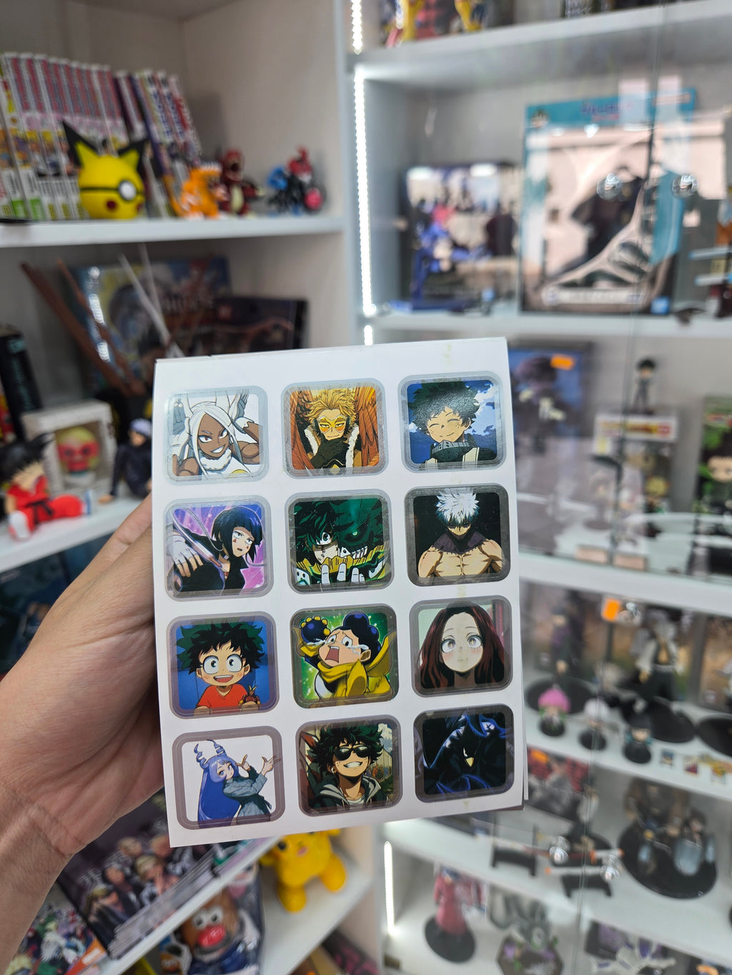 carnet stickers my hero academia (46 pieces)