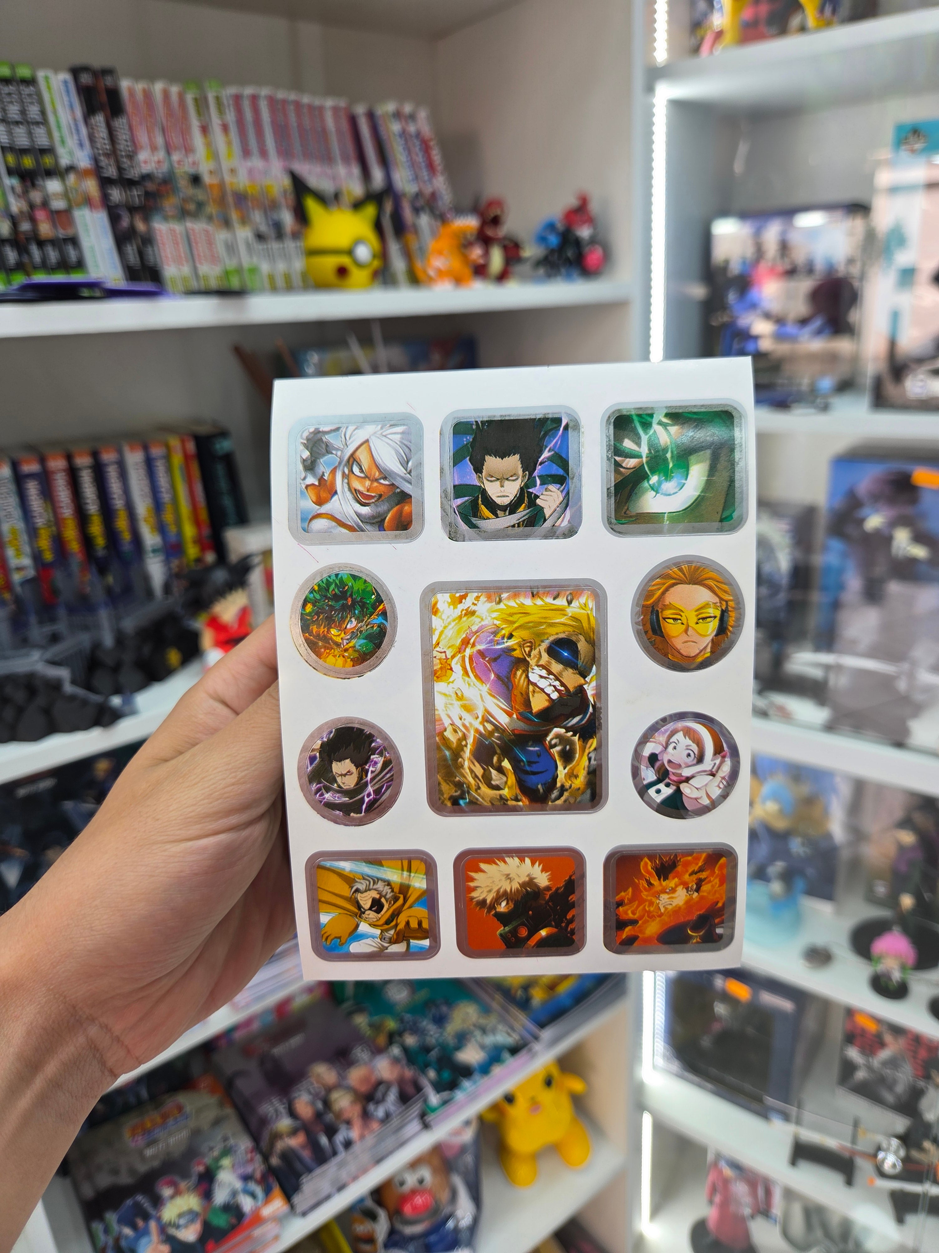 carnet stickers my hero academia (46 pieces)