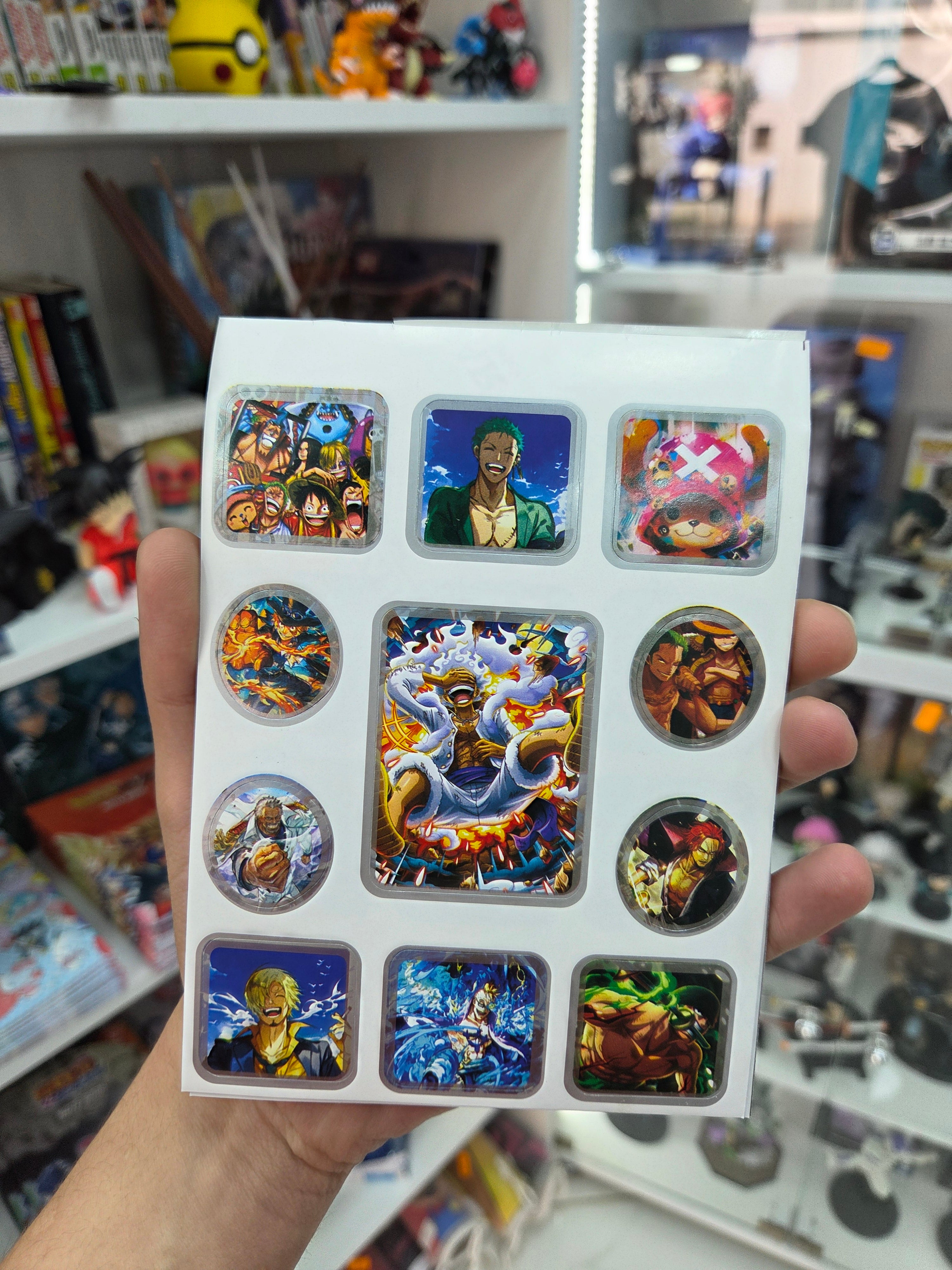 carnet stickers one piece (46 piece)