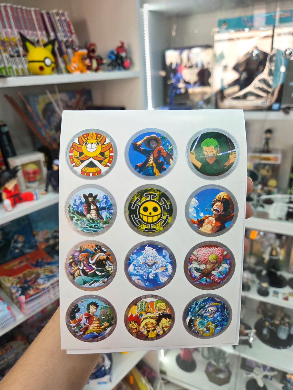 carnet stickers one piece (46 piece)