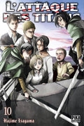 Manga L'Attaque des Titans Tome 10
