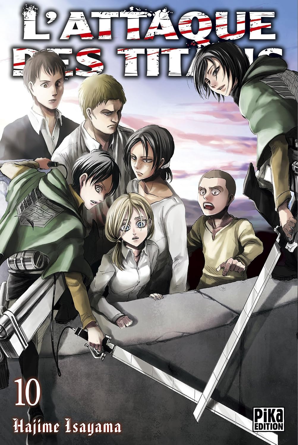 Manga L'Attaque des Titans Tome 10