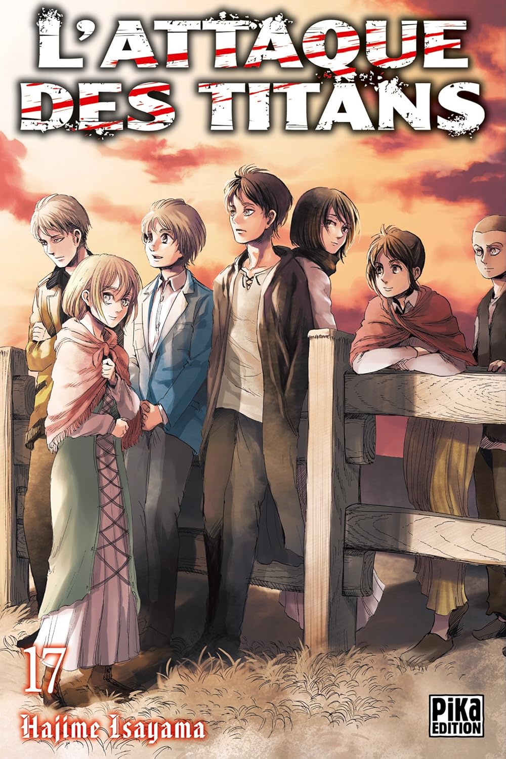 MANGA L'Attaque des Titans TOME 17