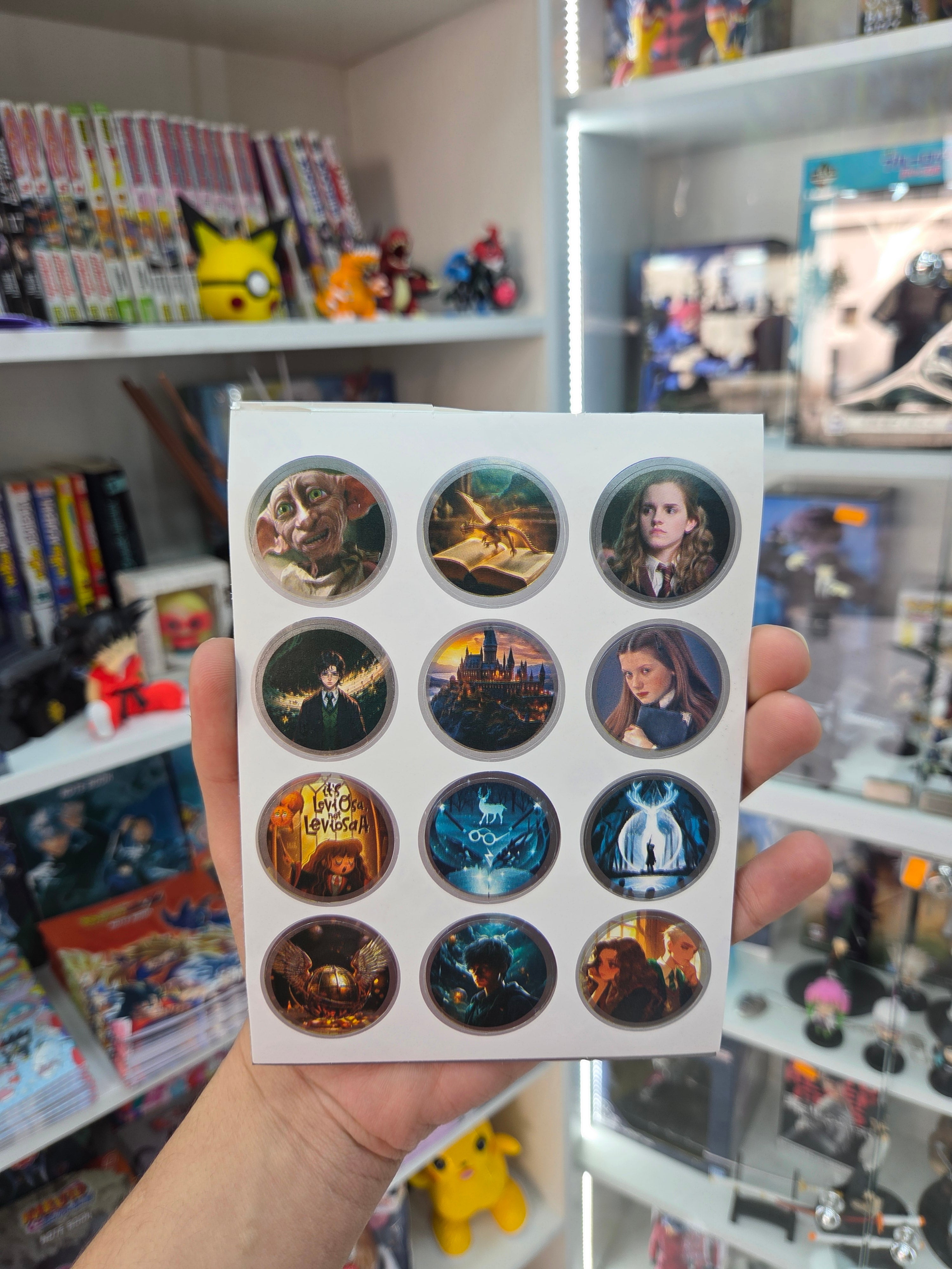carnet stickers Harry potter (46 piece)