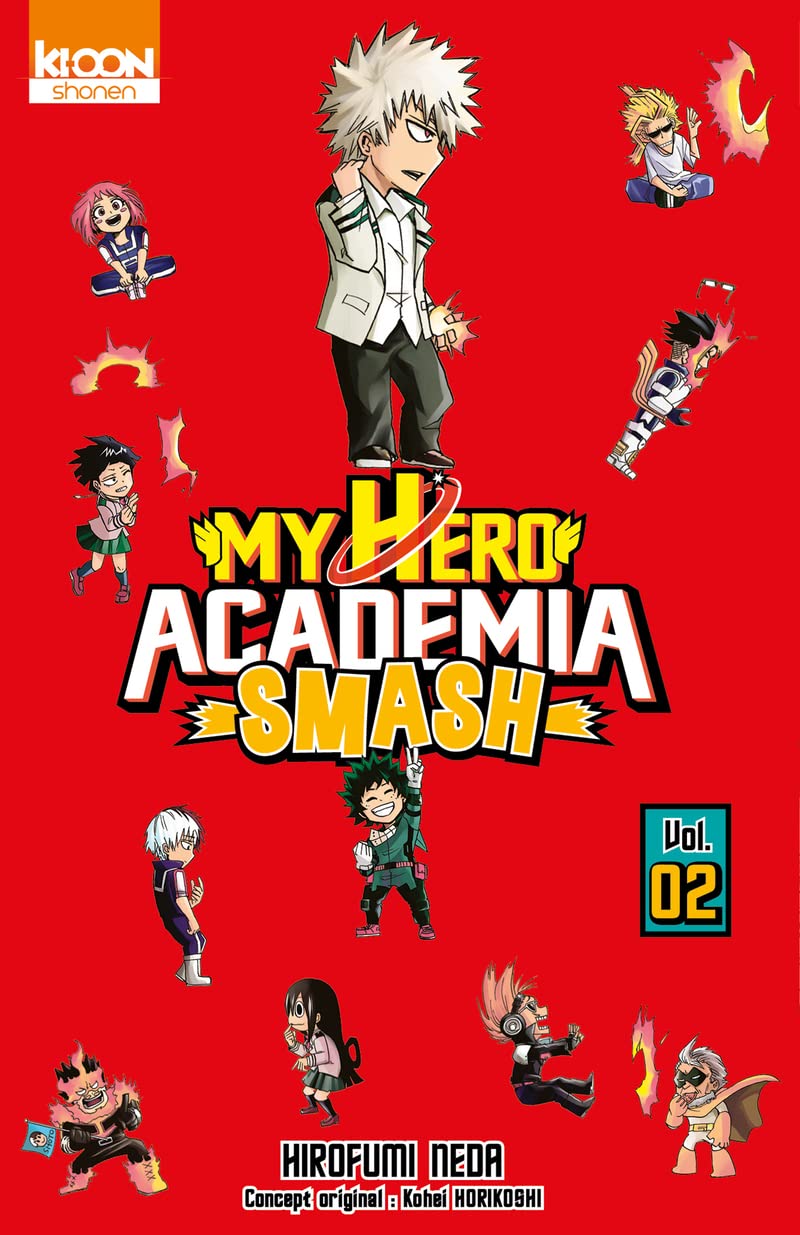MANGA My Hero Academia smash tome 02